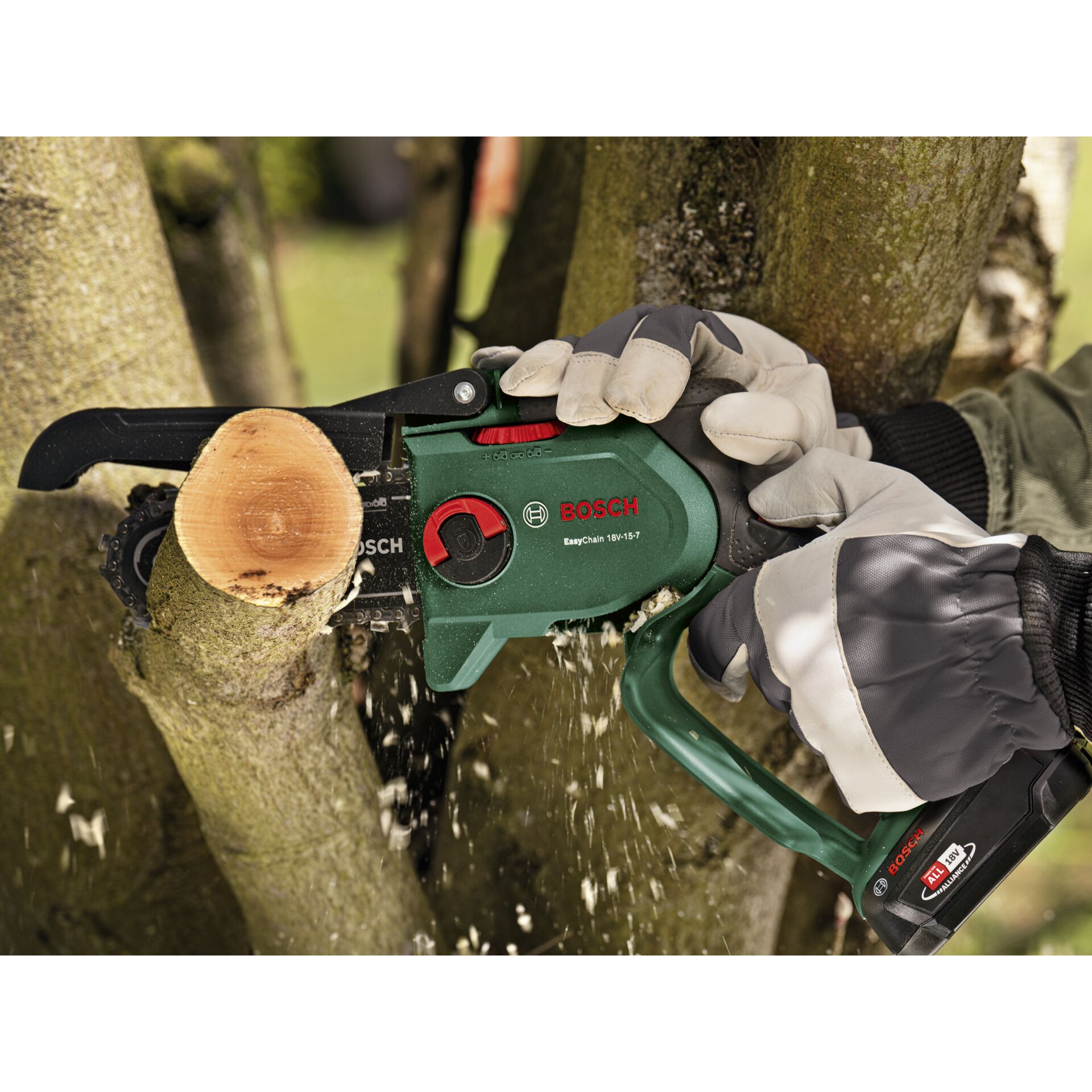 Bosch EasyChain 18V-15-7 solo Akku-Baumsäge