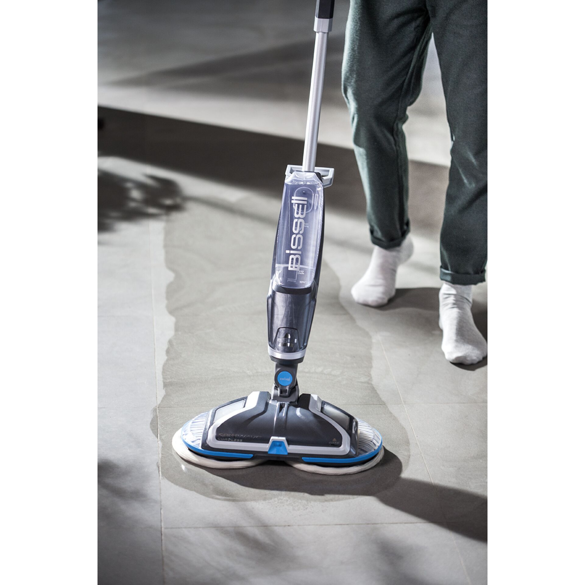 BISSELL SpinWave Cordless Hartbodenreiniger kabellos