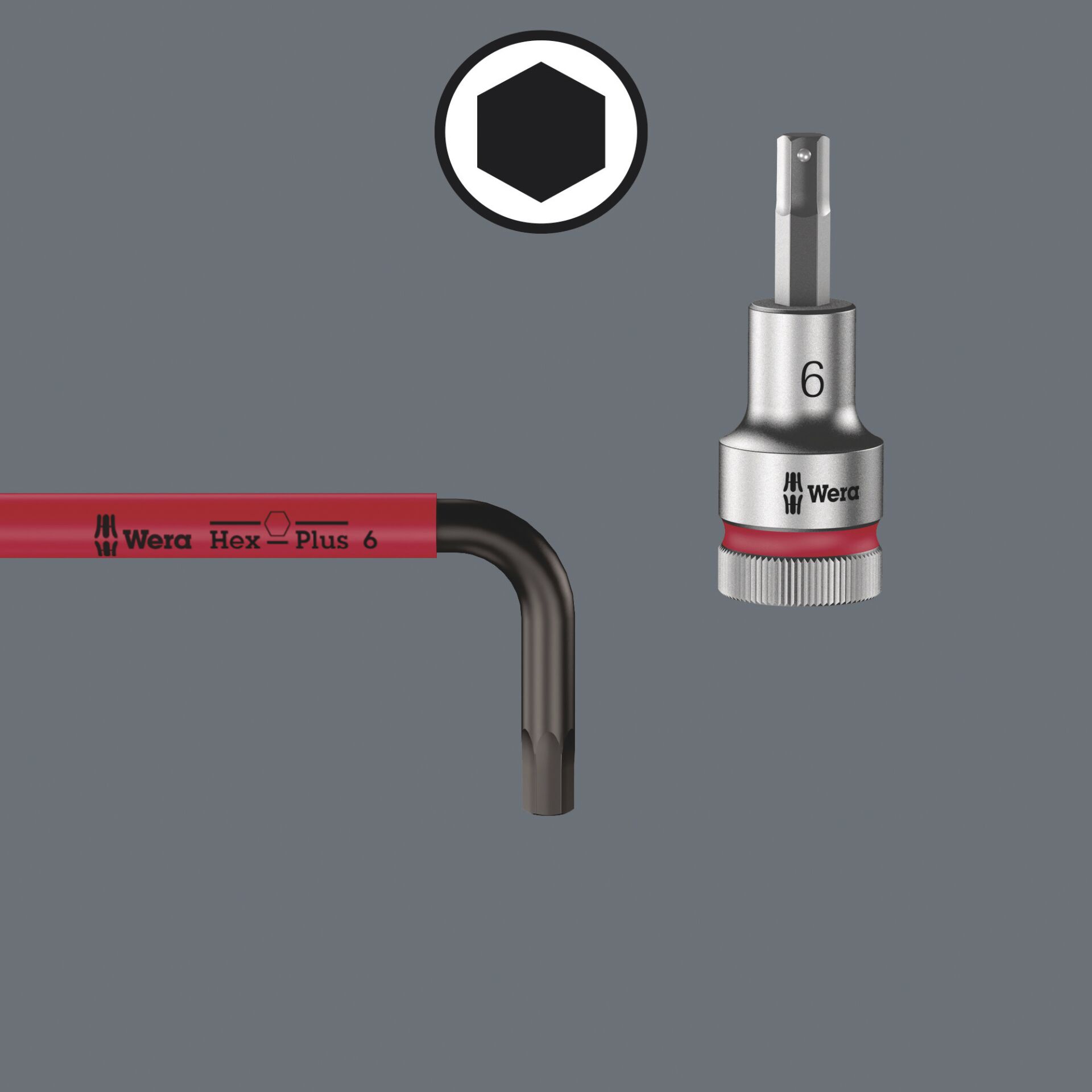 Wera 3950/9 Hex-Plus Multicolour Imperial Stainless 1 Edelstahl
