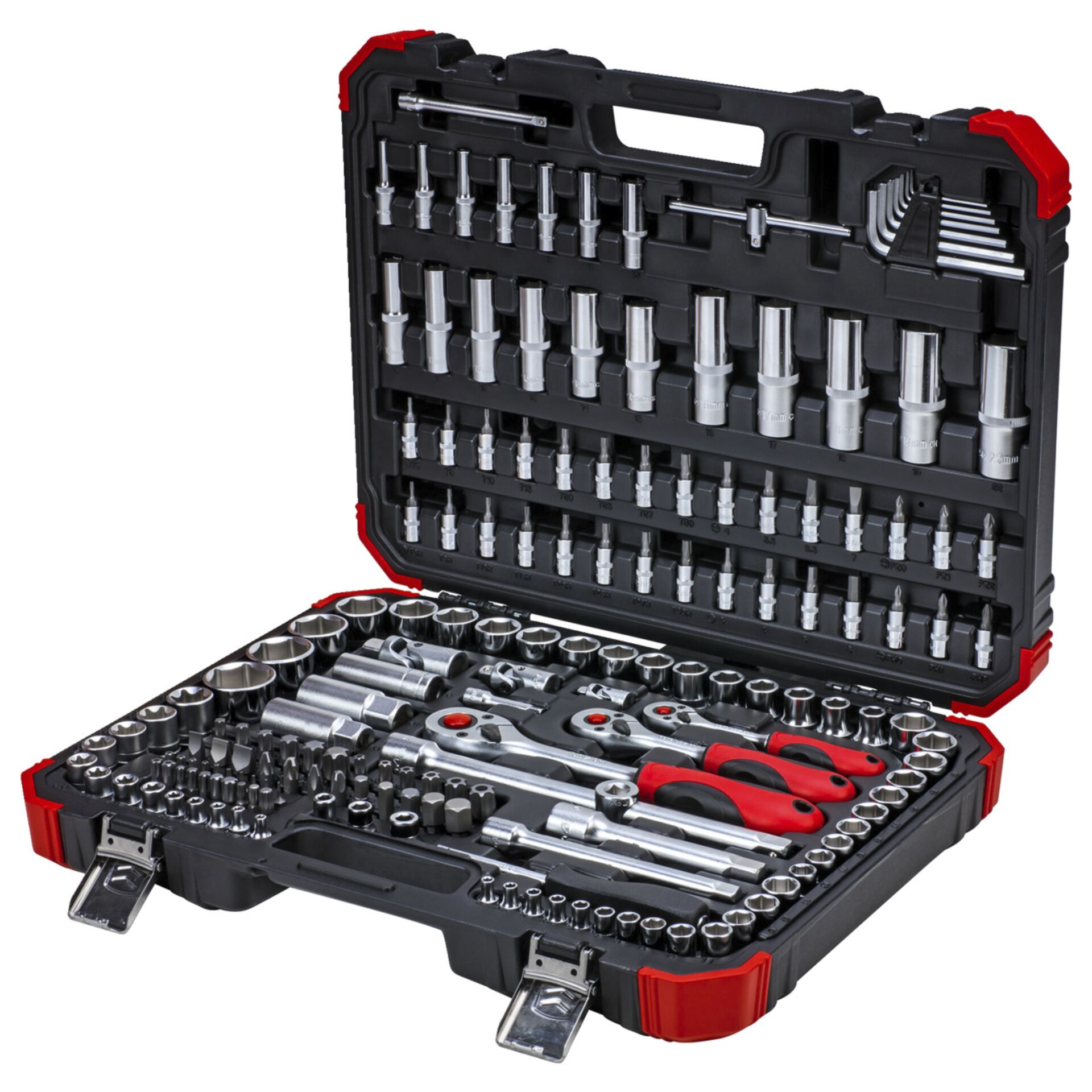 GEDORE red Steckschl.-Satz 1/4 + 3/8 +1/2  172-teilig