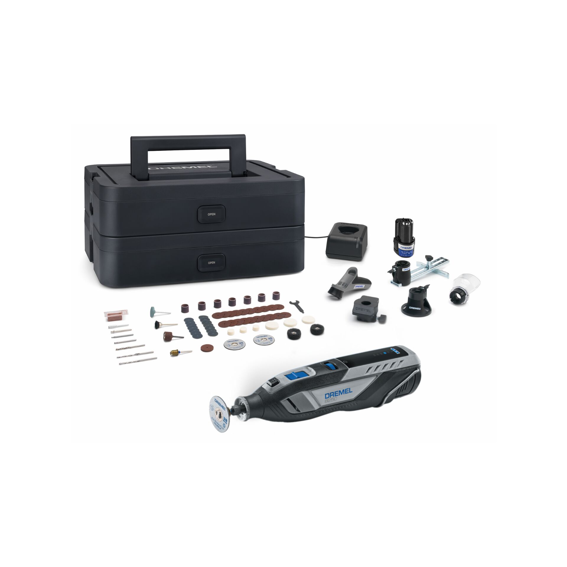 Dremel 8250 2.0 Ah 12V 65tlg.