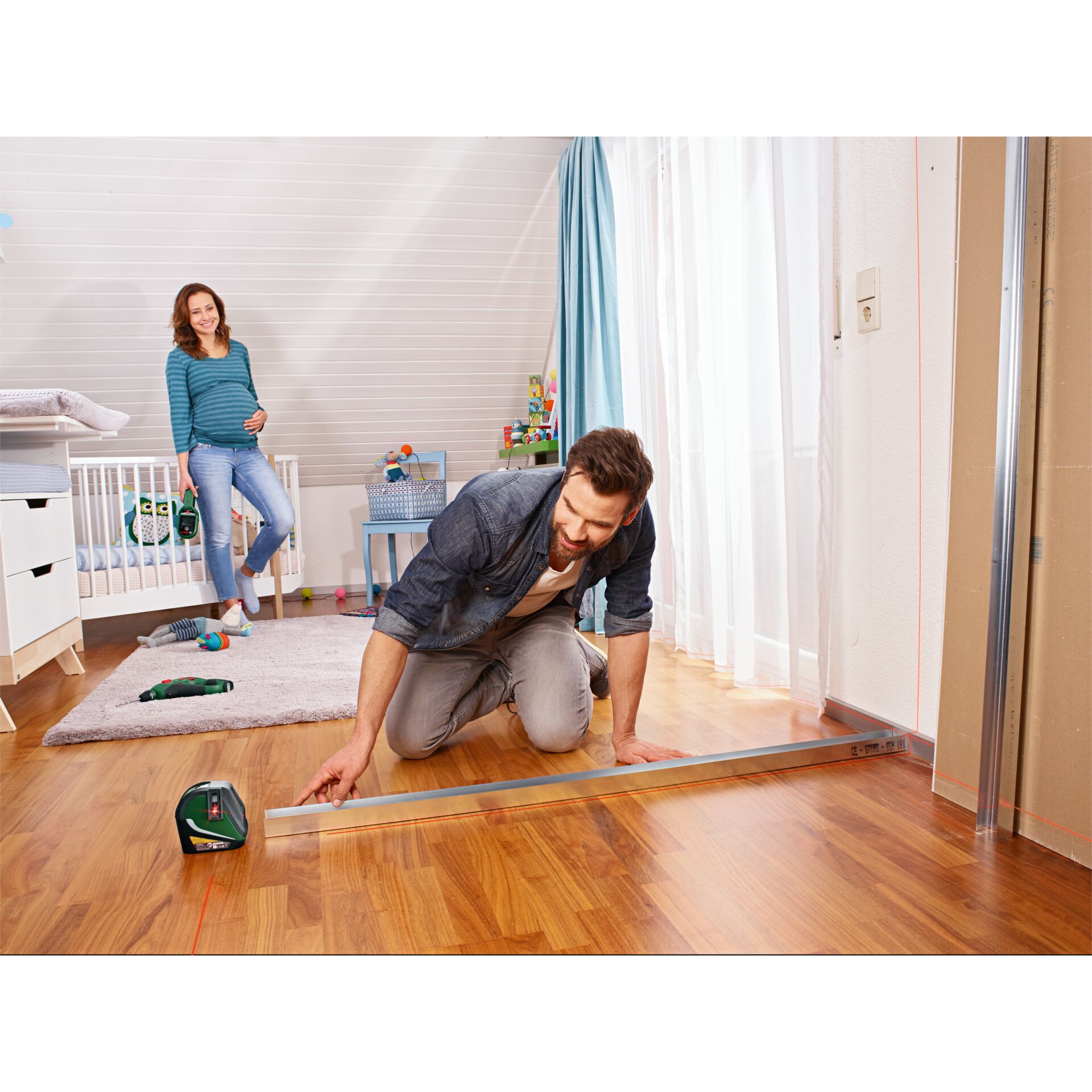 Bosch UniversalLevel 3 Maxi Set Kreuzlinien-Laser