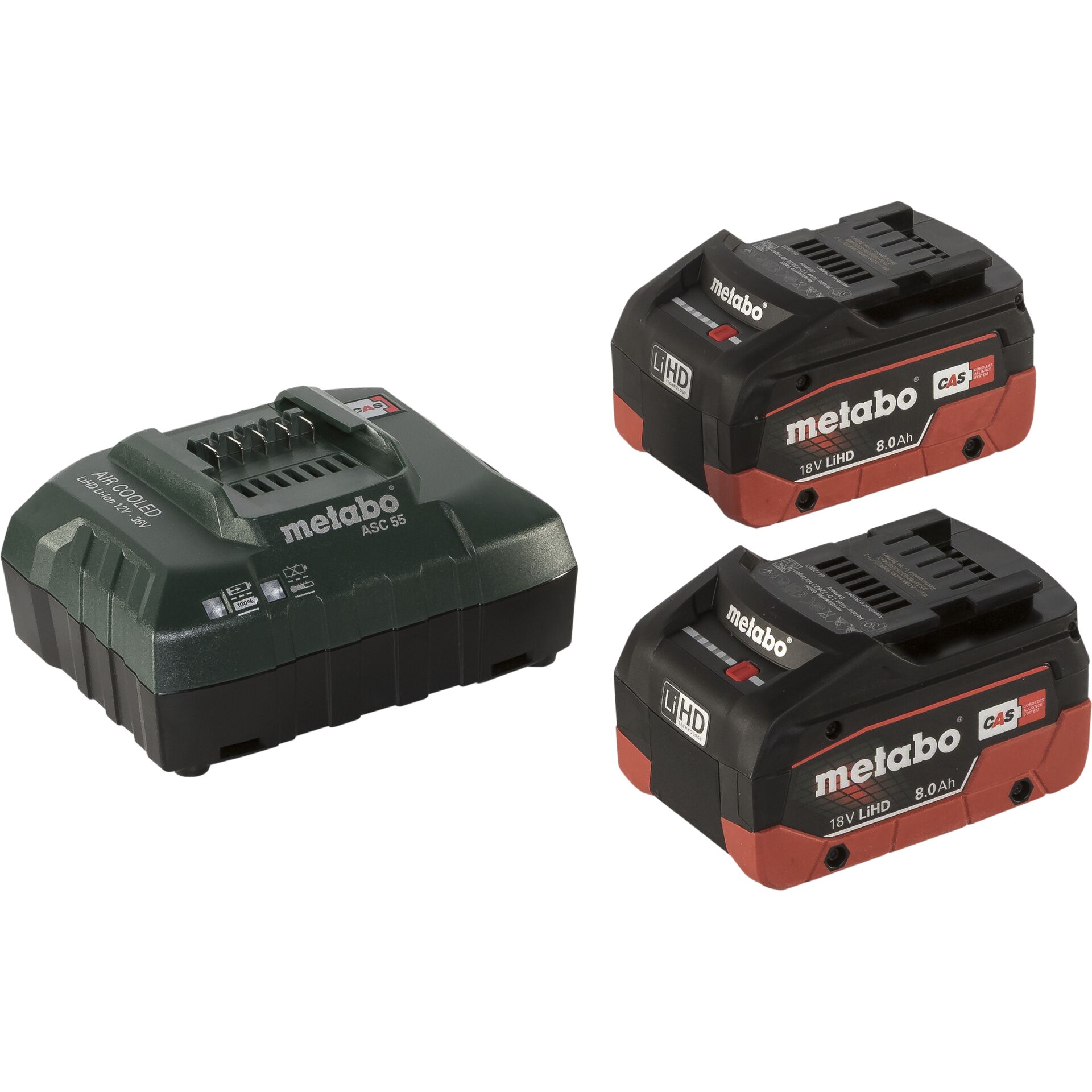 Metabo KGS 18 LTX BL 254 2x 8,0Ah