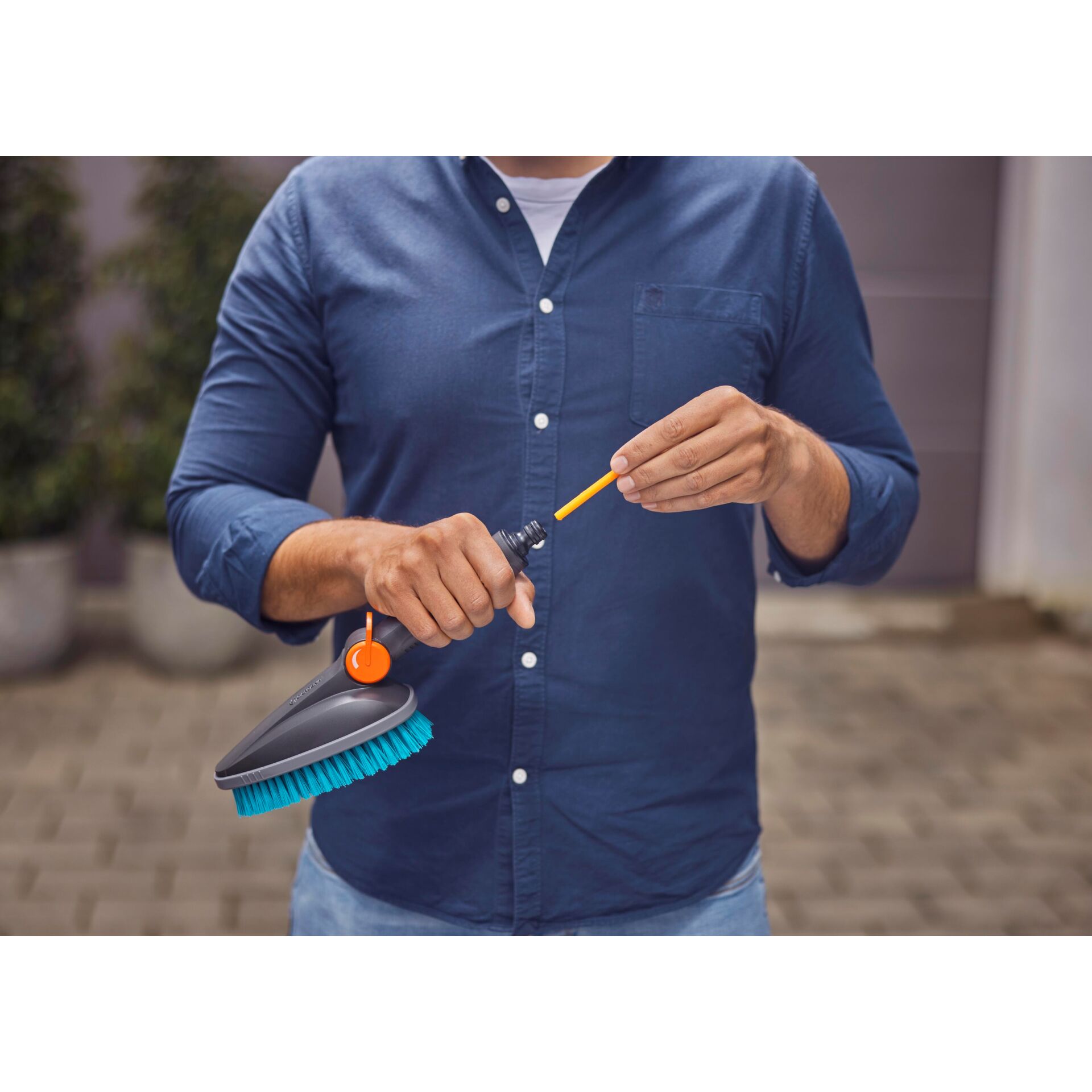 Gardena Cleansystem Handbürste M hard