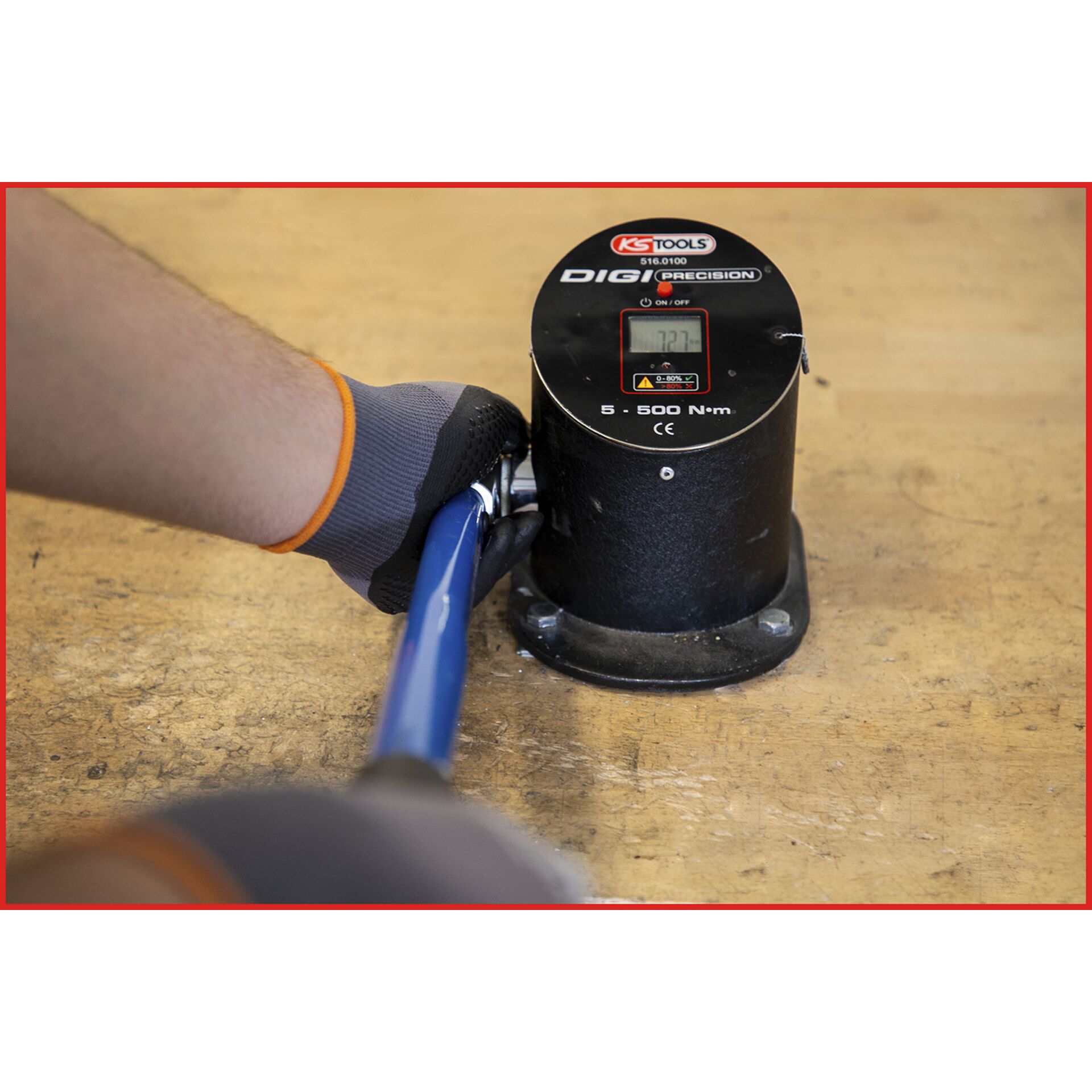 KS Tools Werkstattprüfgerät, 5-500Nm