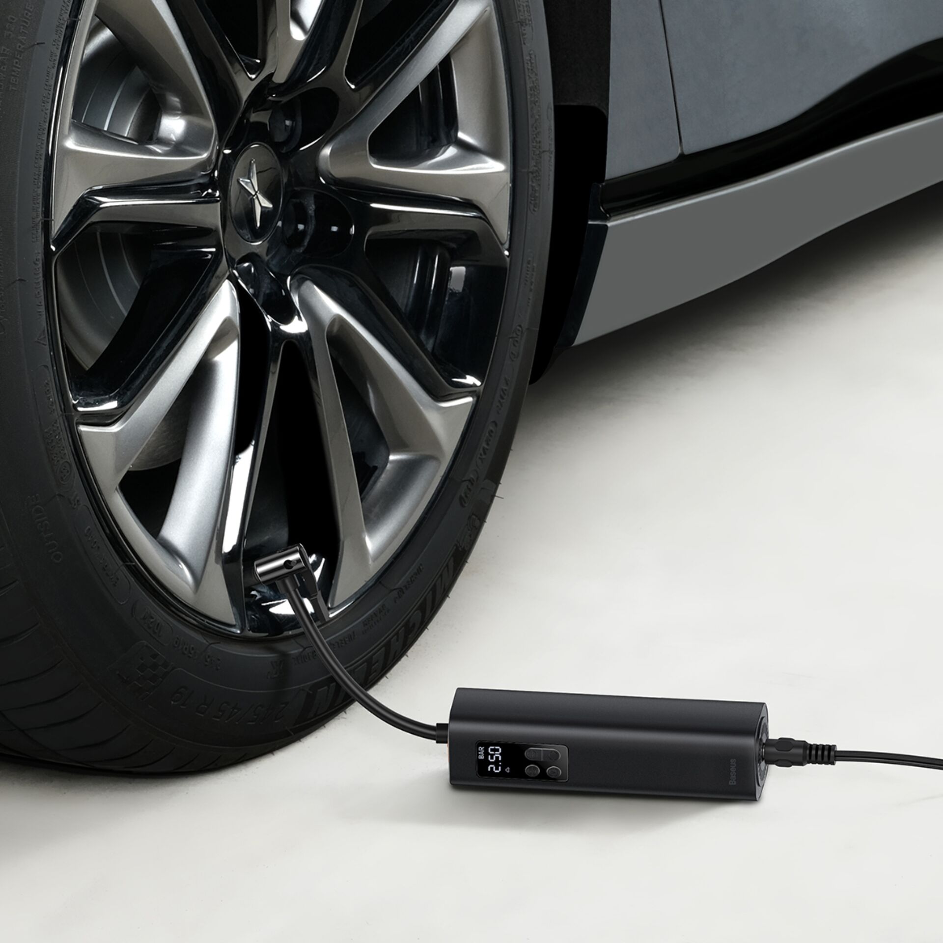 Baseus Mini Autokompressor Schwarz