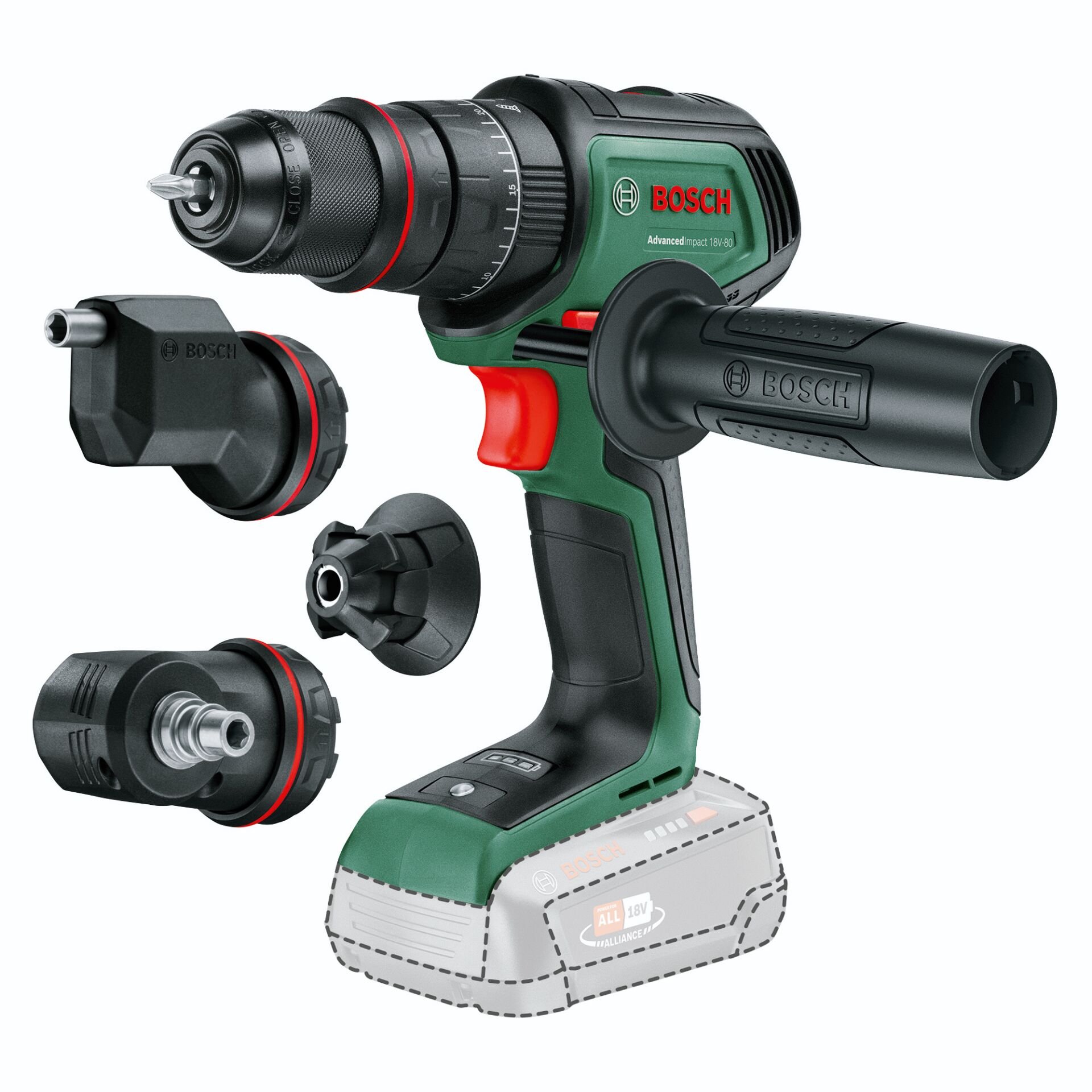 Bosch AdvancedImpact 18V Akku-Schlagbohrmaschine