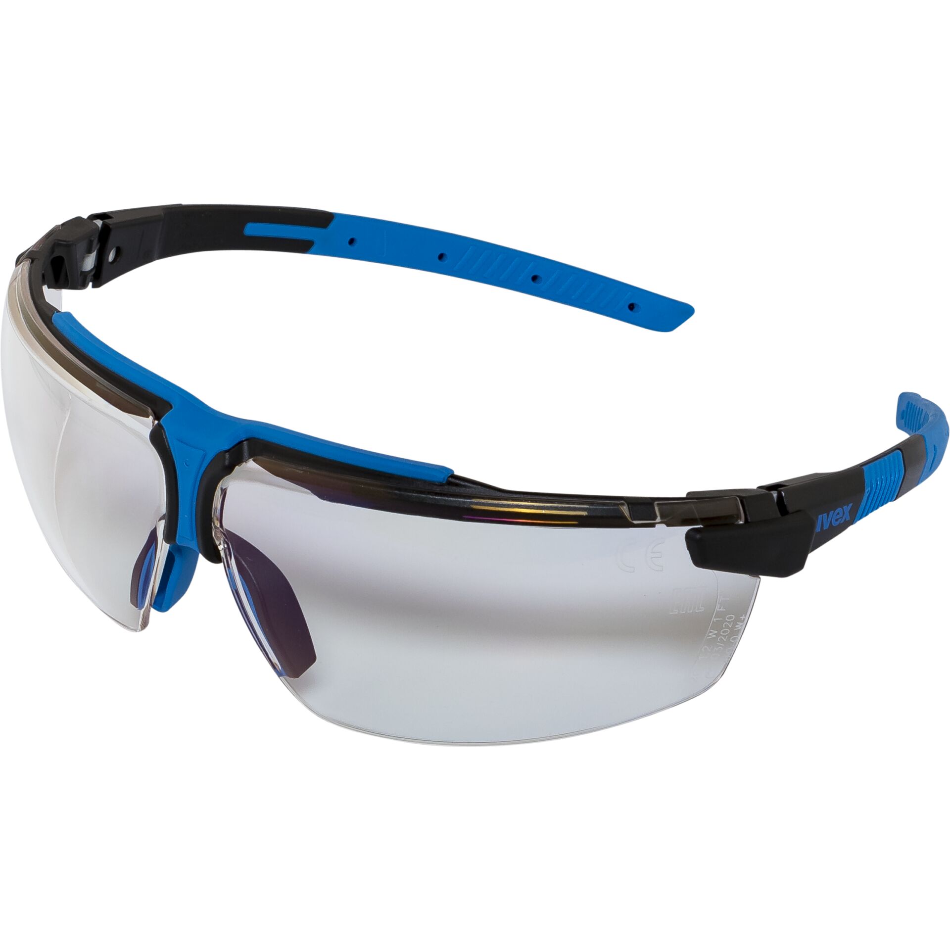 uvex Bügelbrille i-3 schwarz/blau