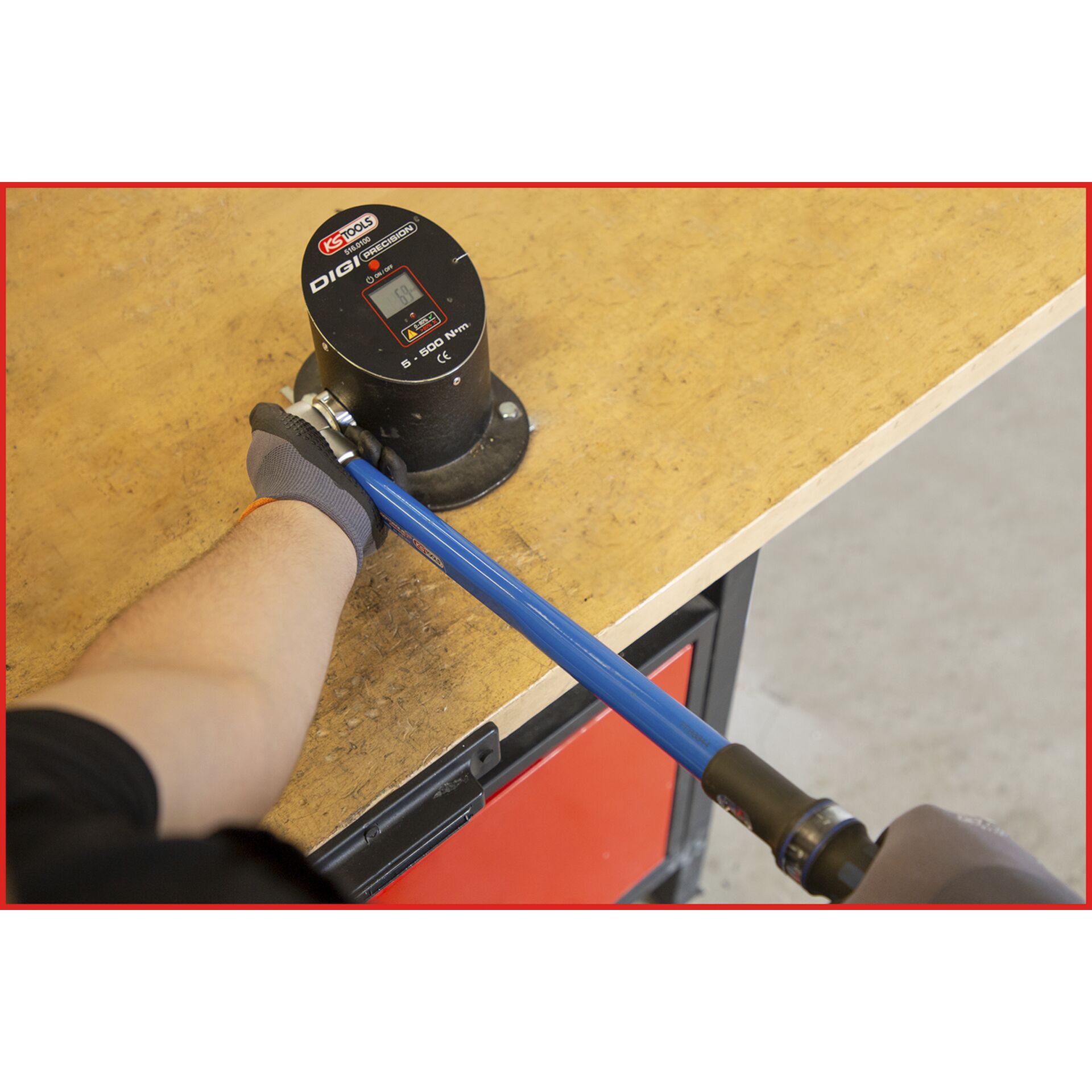 KS Tools Werkstattprüfgerät, 5-500Nm