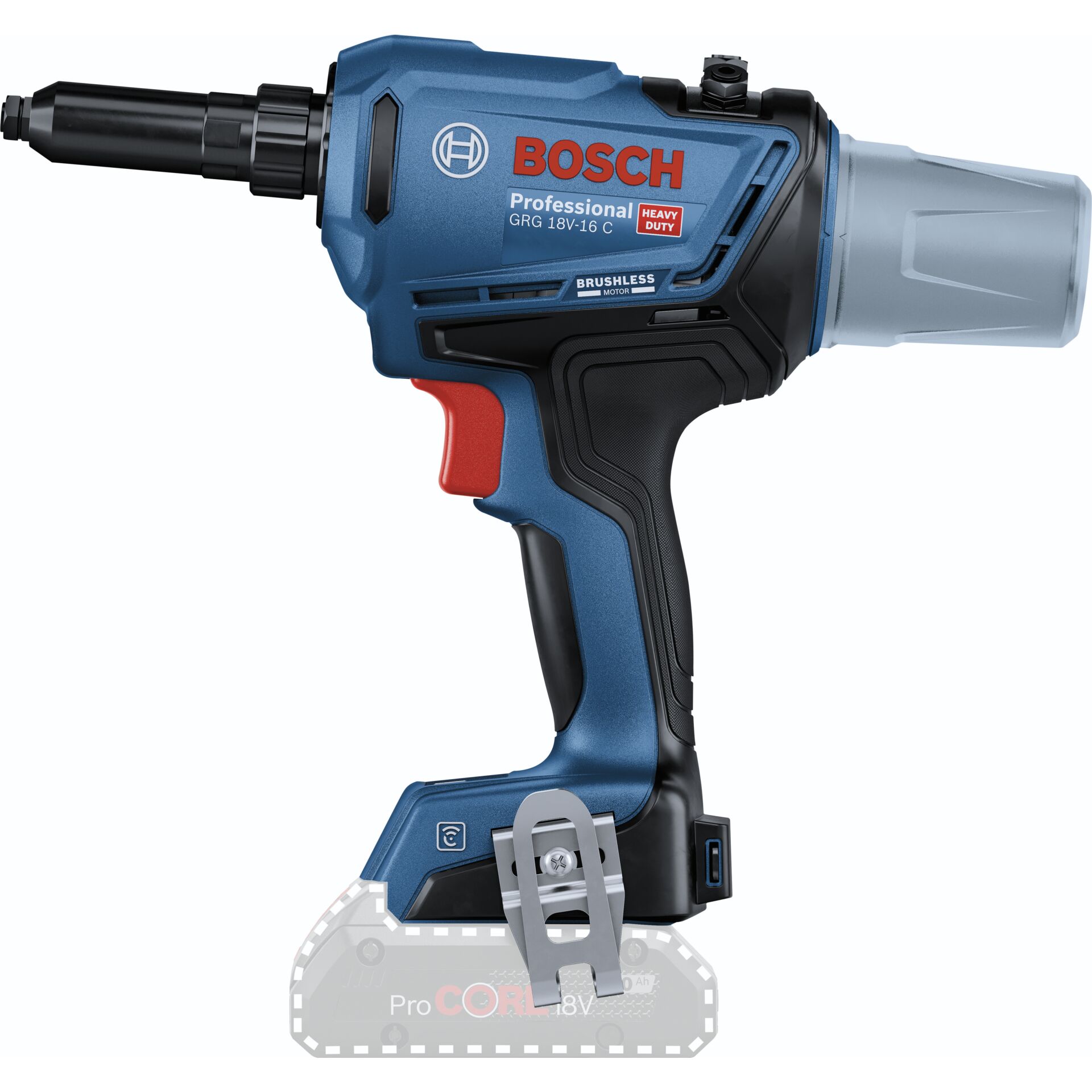 Bosch GRG 18V-16 C solo L-BOXX Akku-Nietpistole