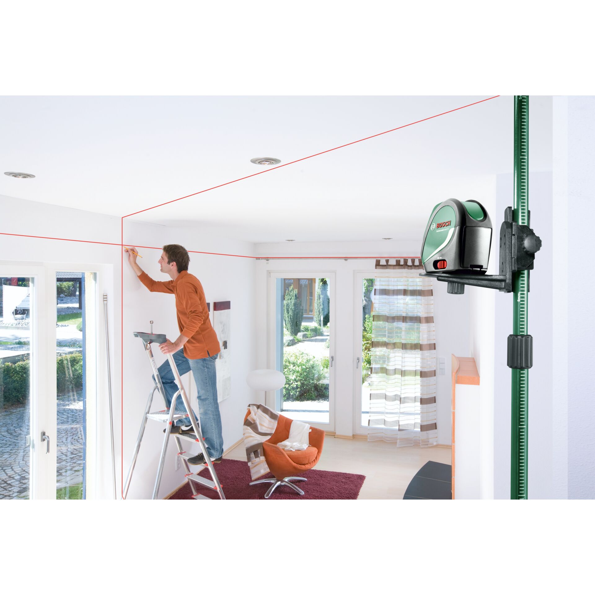 Bosch UniversalLevel 3 Maxi Set Kreuzlinien-Laser