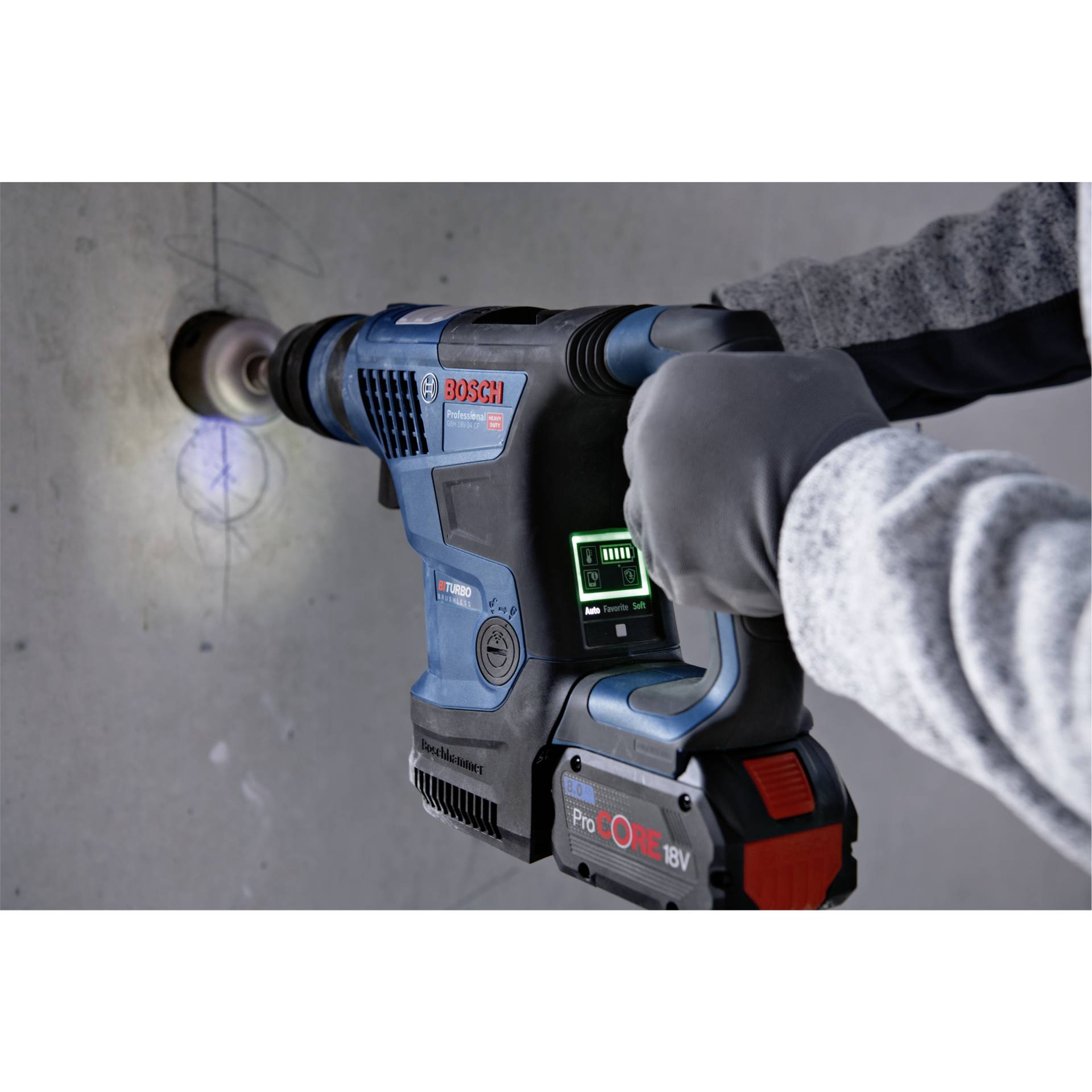 Bosch GBH 18V-34 CF Akku-Bohrhammer