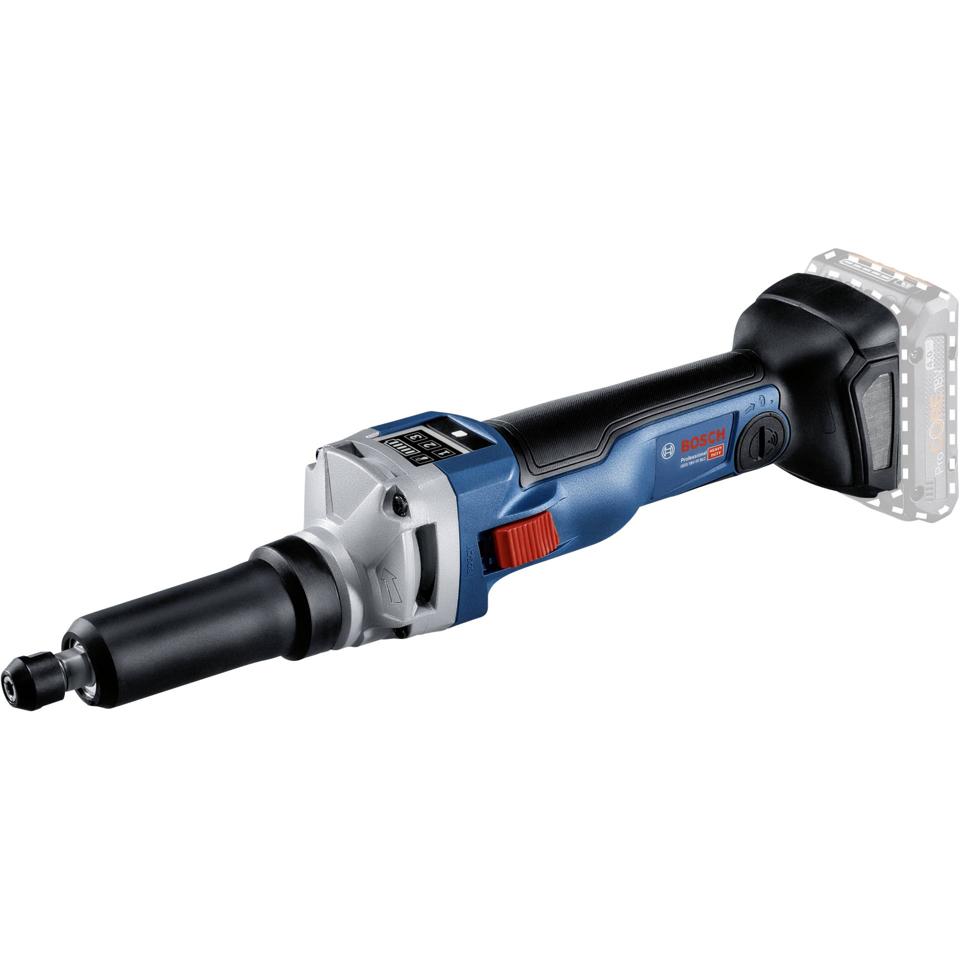Bosch GGS 18V-10 SLC Karton Akku-Geradeschleifer