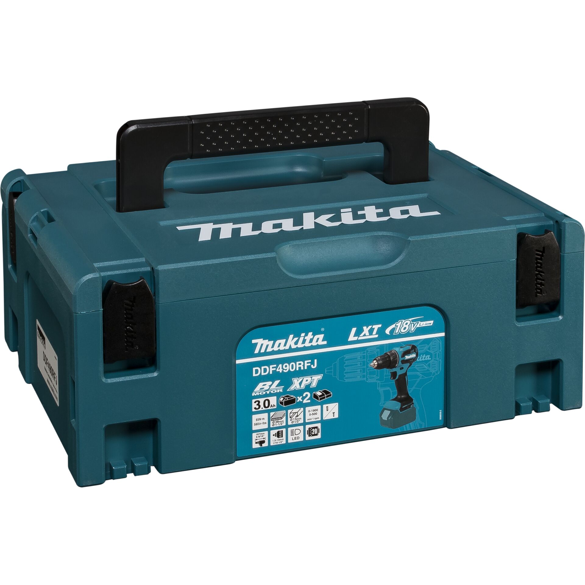 Makita  DDF490RFJ Akku-Bohrschrauber 18V
