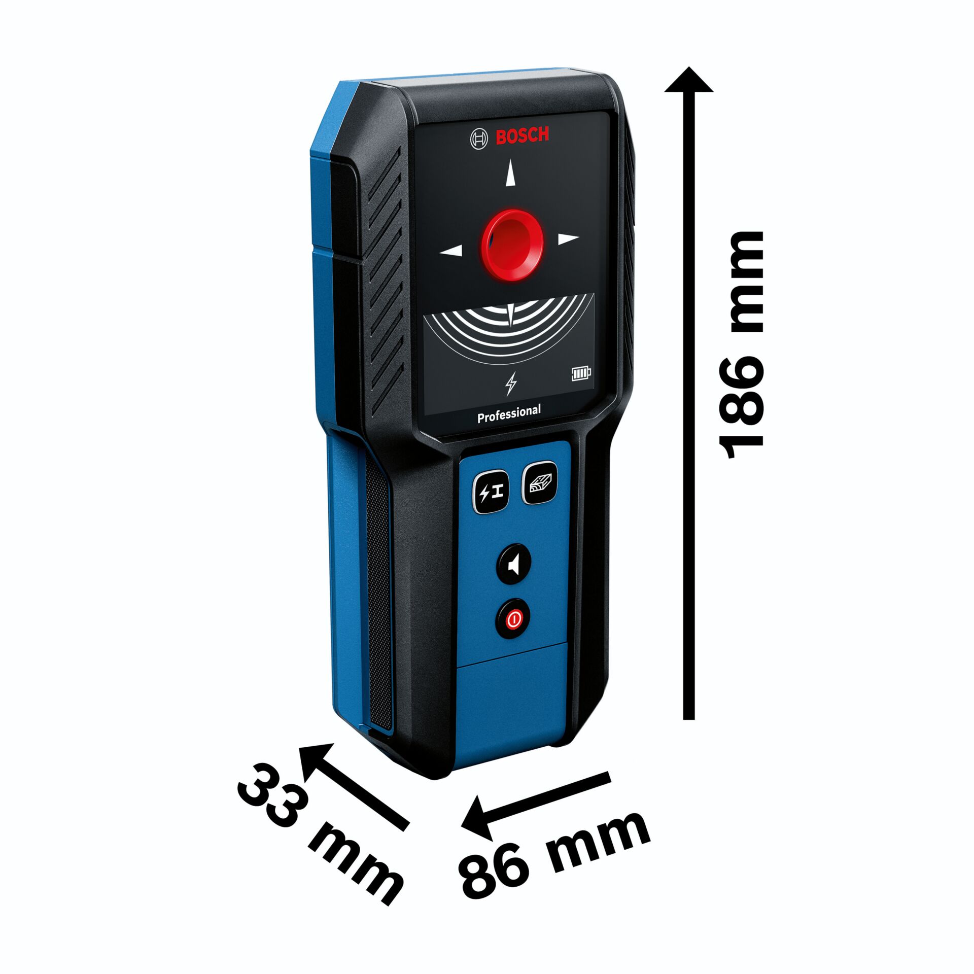 Bosch GMS 120-27 Multidetektor Ortungsgerät