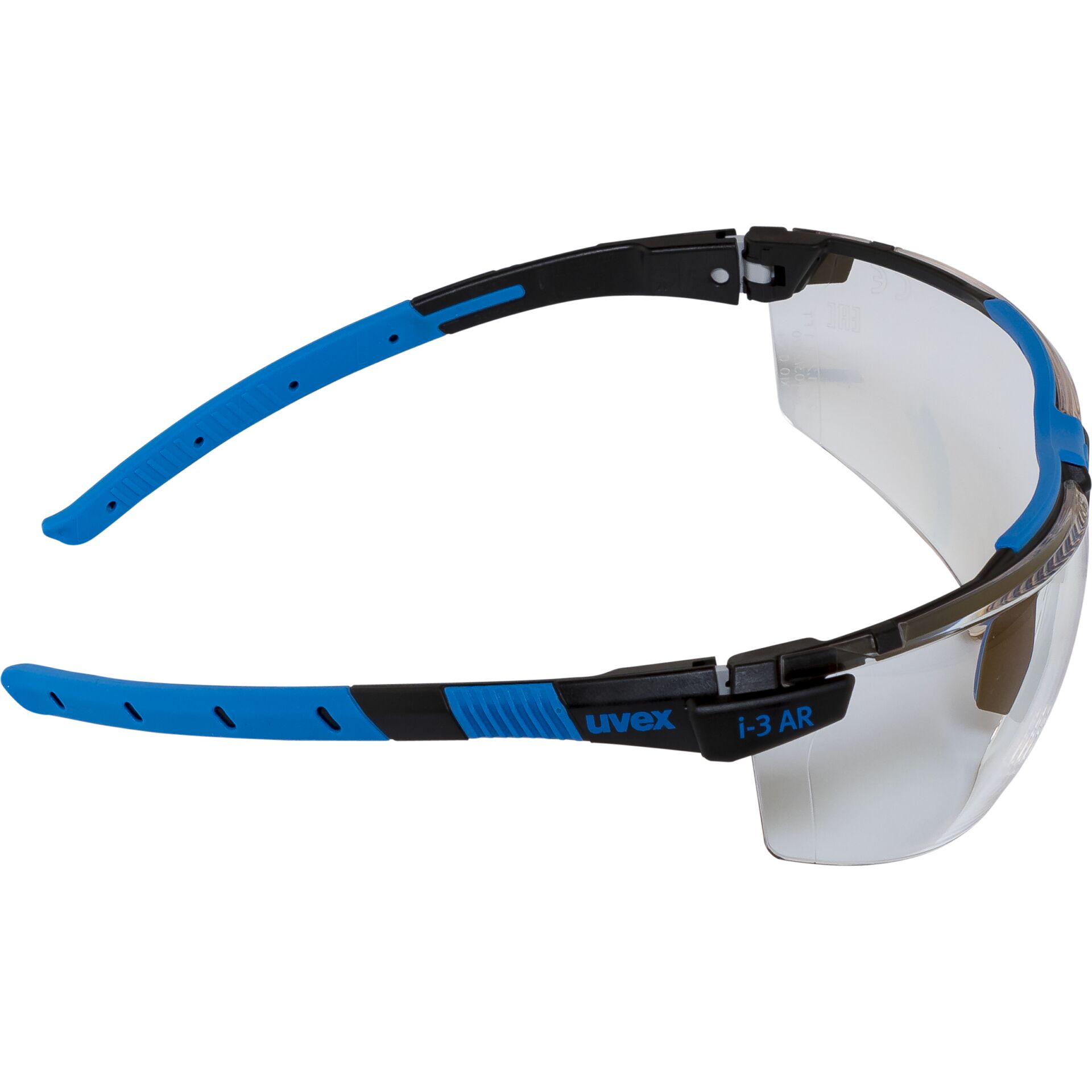 uvex Bügelbrille i-3 schwarz/blau