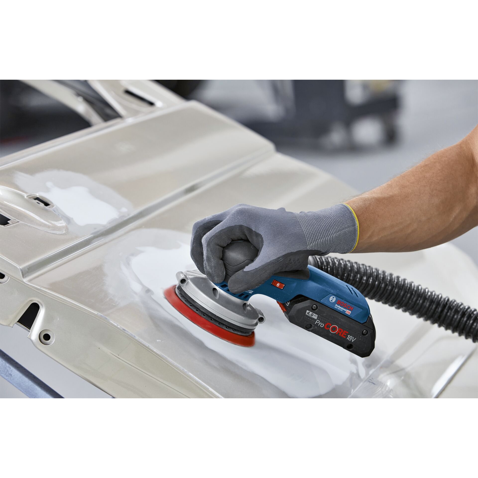Bosch GEX 18V-125 Akku-Exzenterschleifer