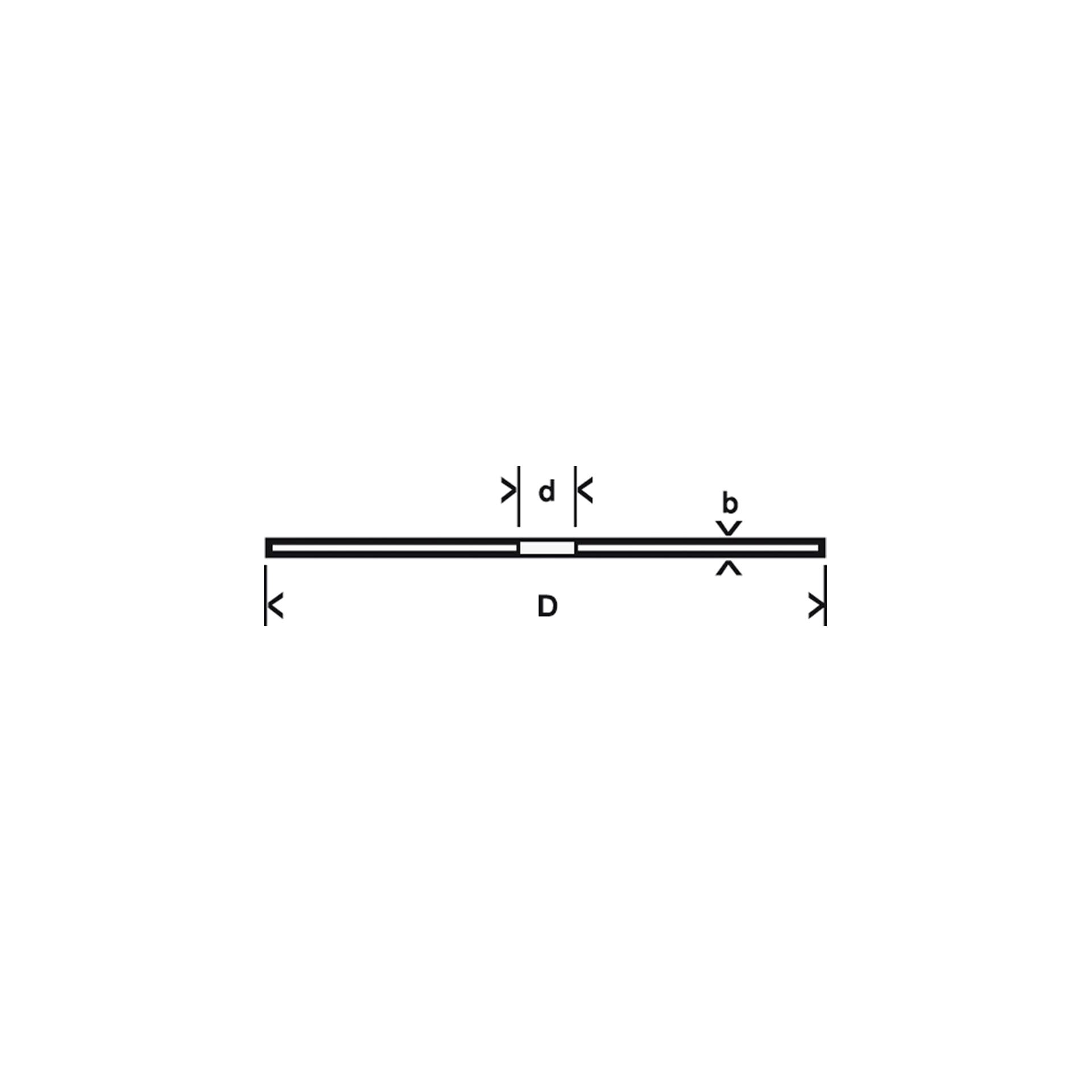 Bosch Trennscheibe INOX Rapido gerade 1,0x125mm