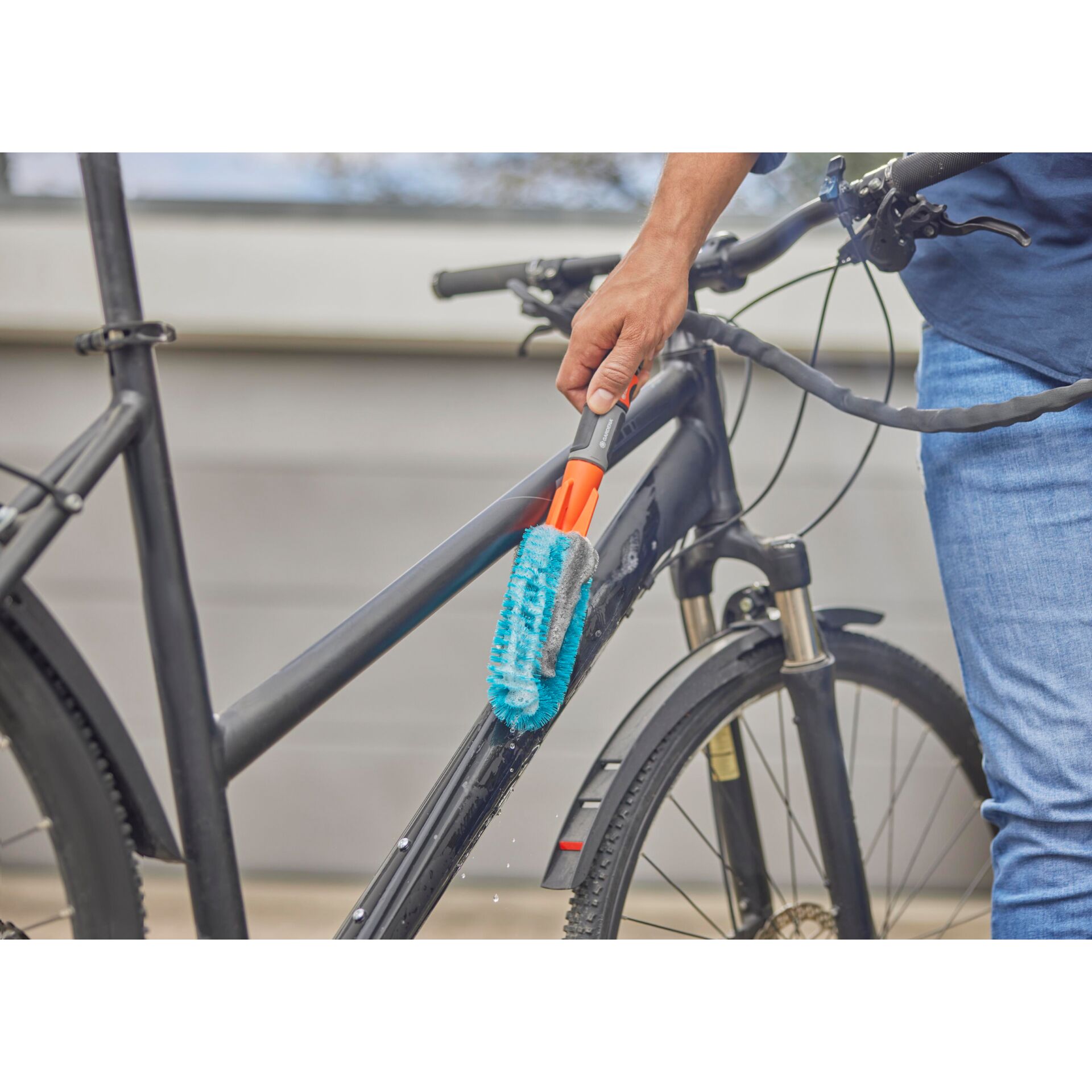 Gardena Cleansystem Fahrrad- bürste