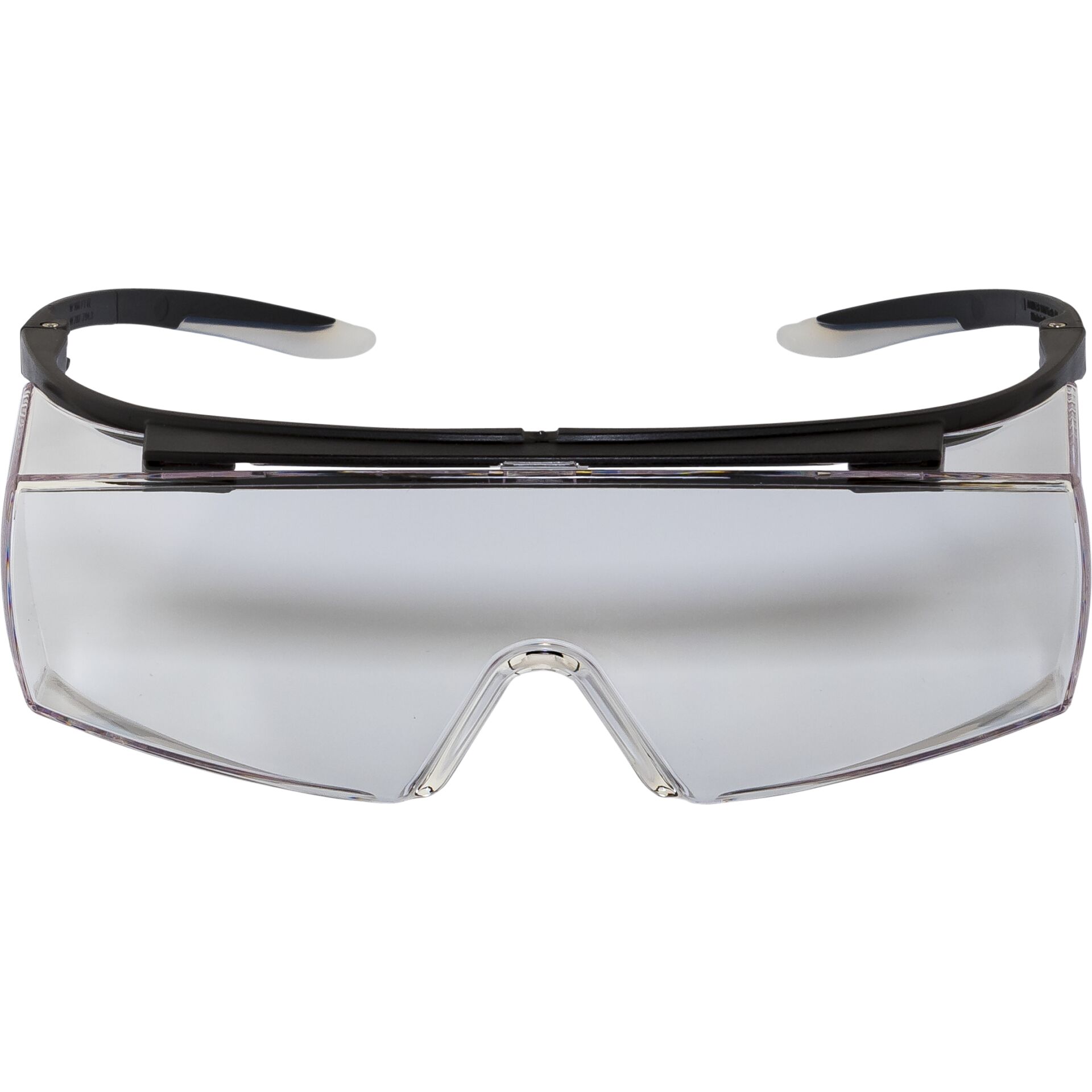 uvex Bügelbrille super f OTG schwarz/transparent