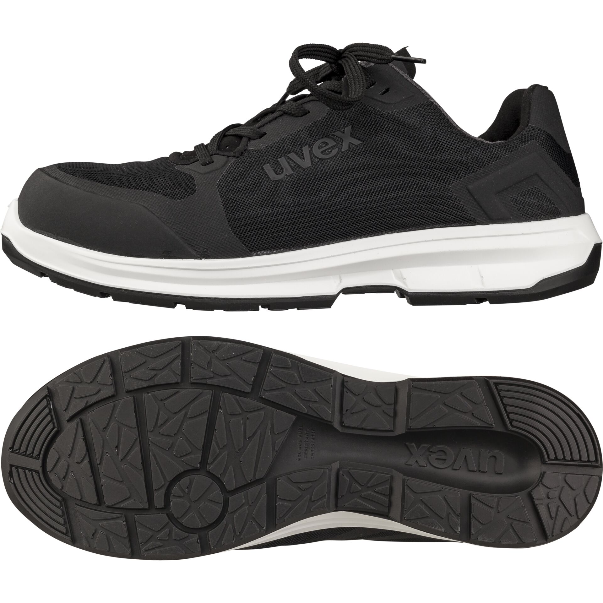 uvex Halbschuh 1 sport S1 P SRC schwarz, Gr. 40