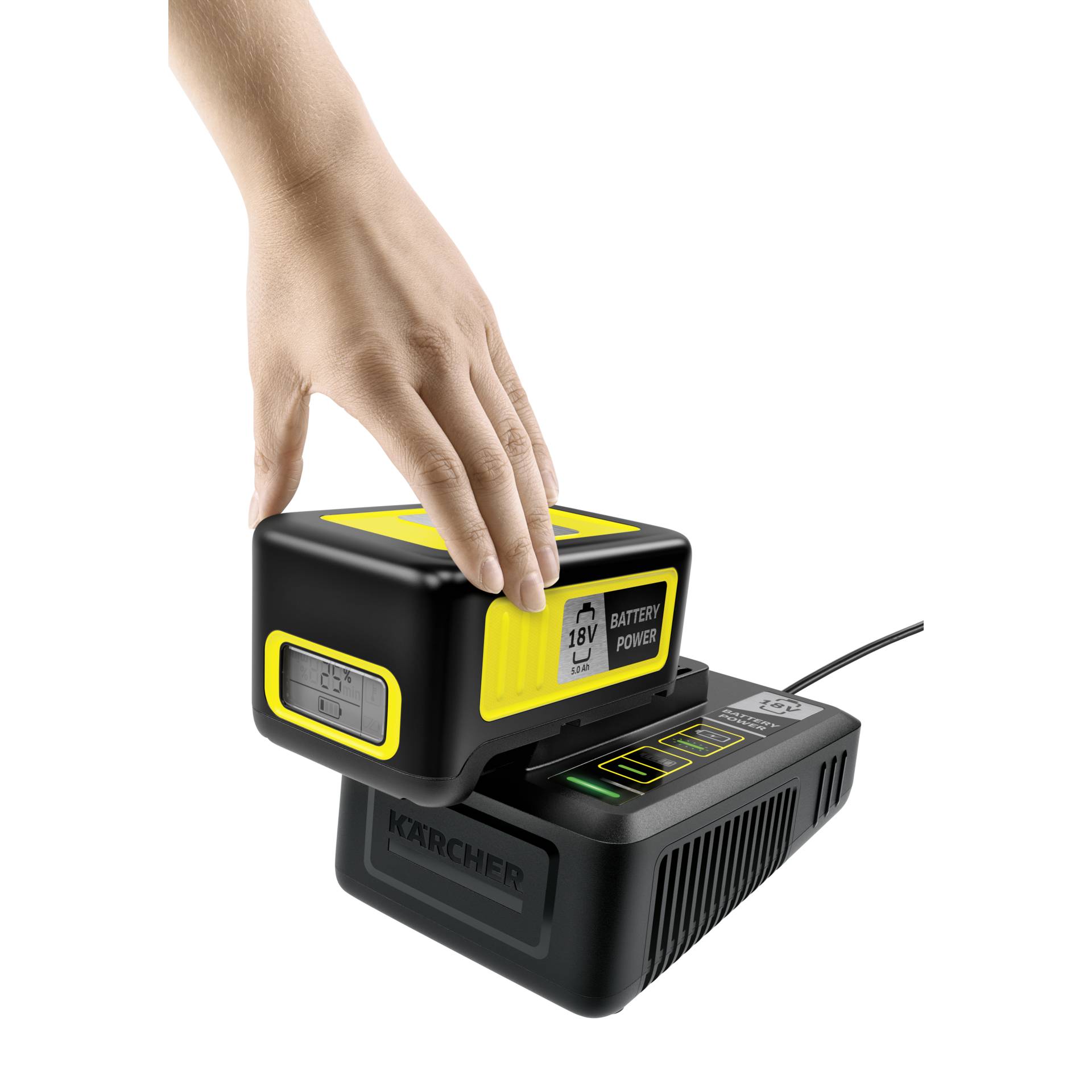 Kärcher Battery Power 18V Schnellladegerät