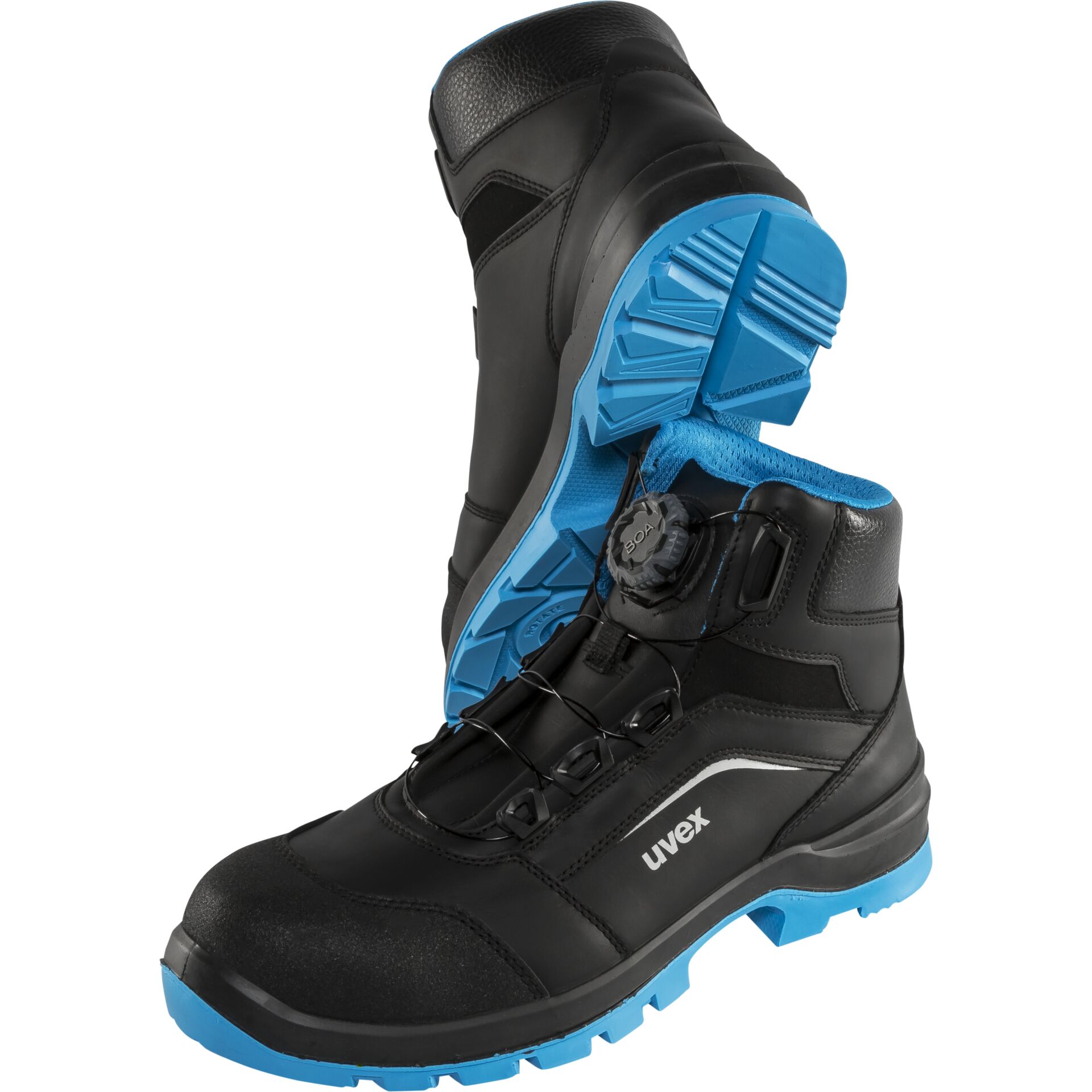 uvex Stiefel 95692 BOA schw/bl S S3 PUR W11 44