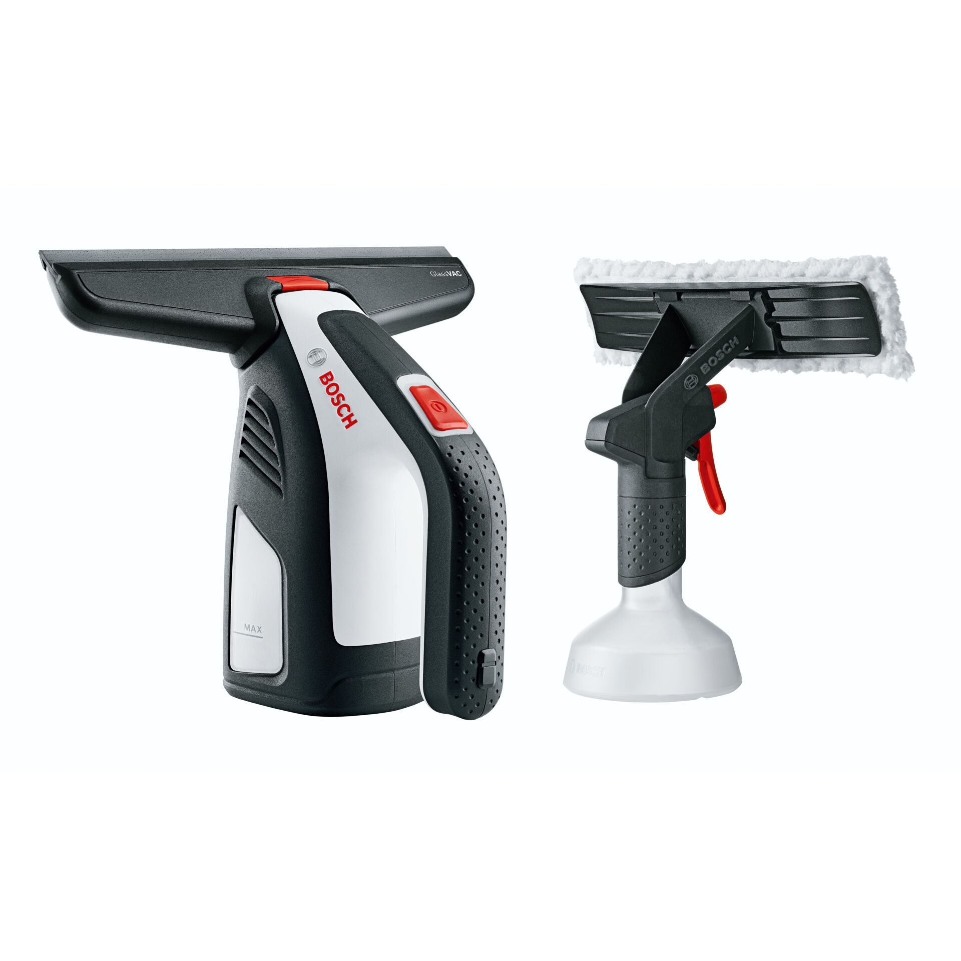 Bosch GLASSVAC mit Sprühflasche