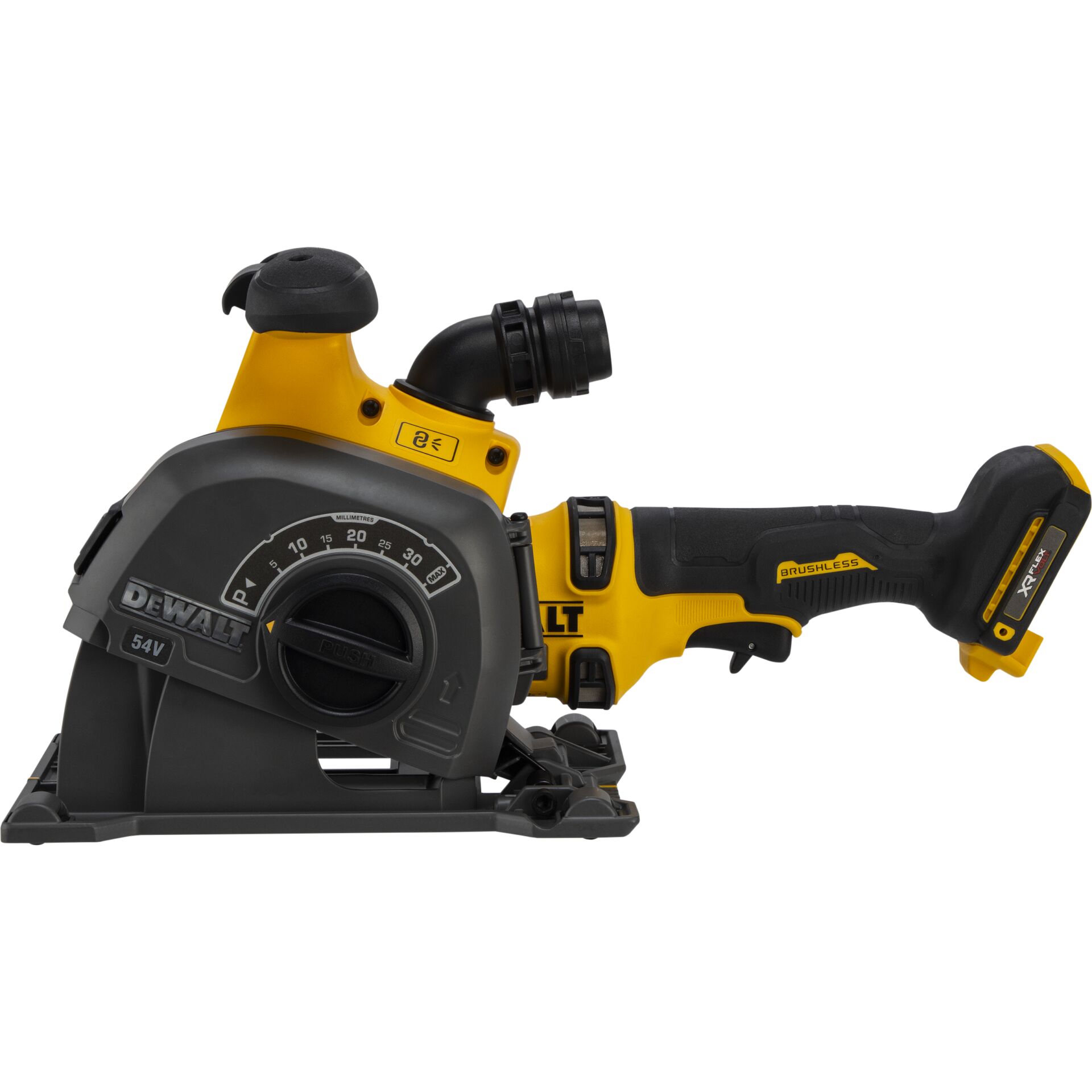 DeWalt DCG200NT-XJ Akku-Mauernutfräse