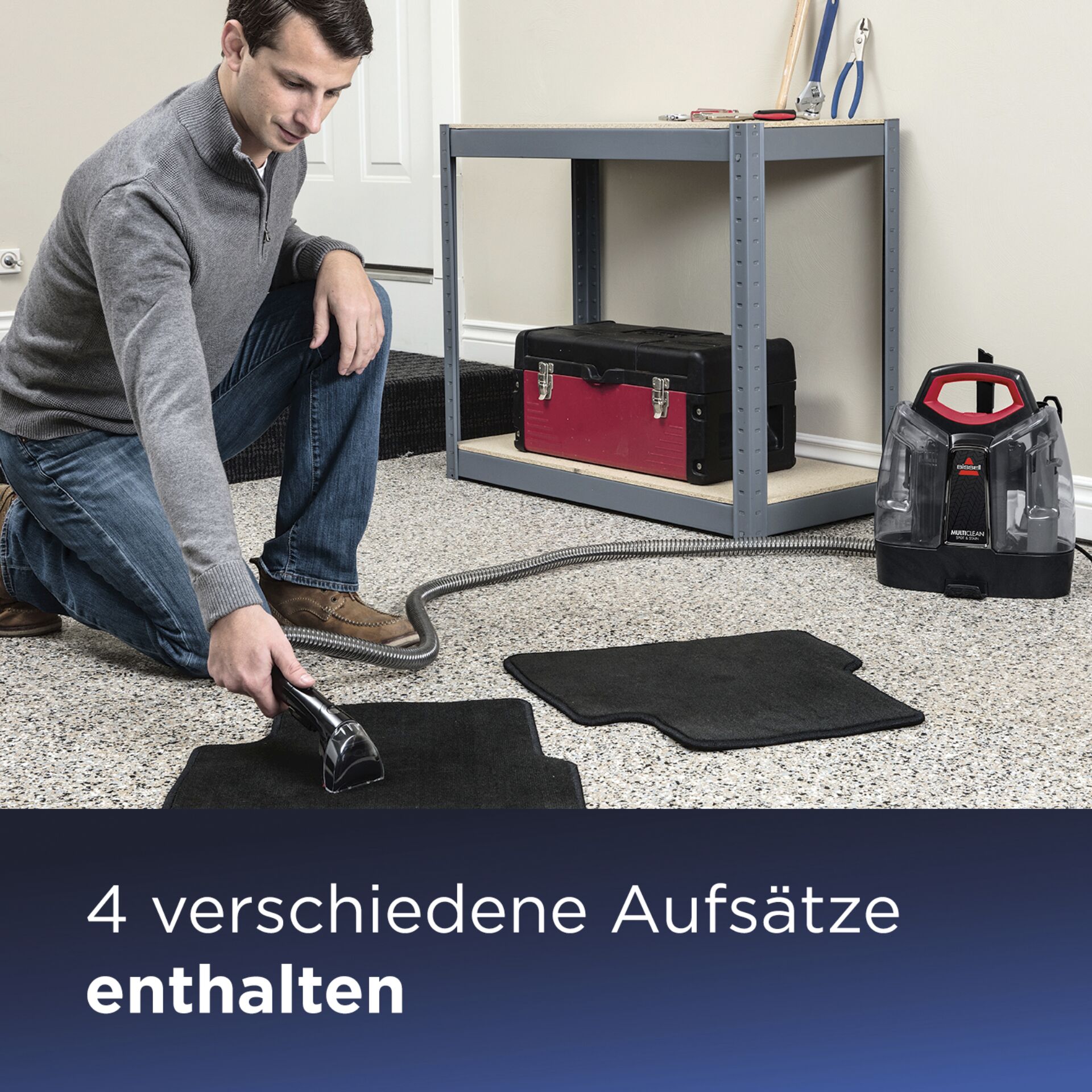 BISSELL MultiClean Spot & Stain Tragbarer Fleckenreiniger
