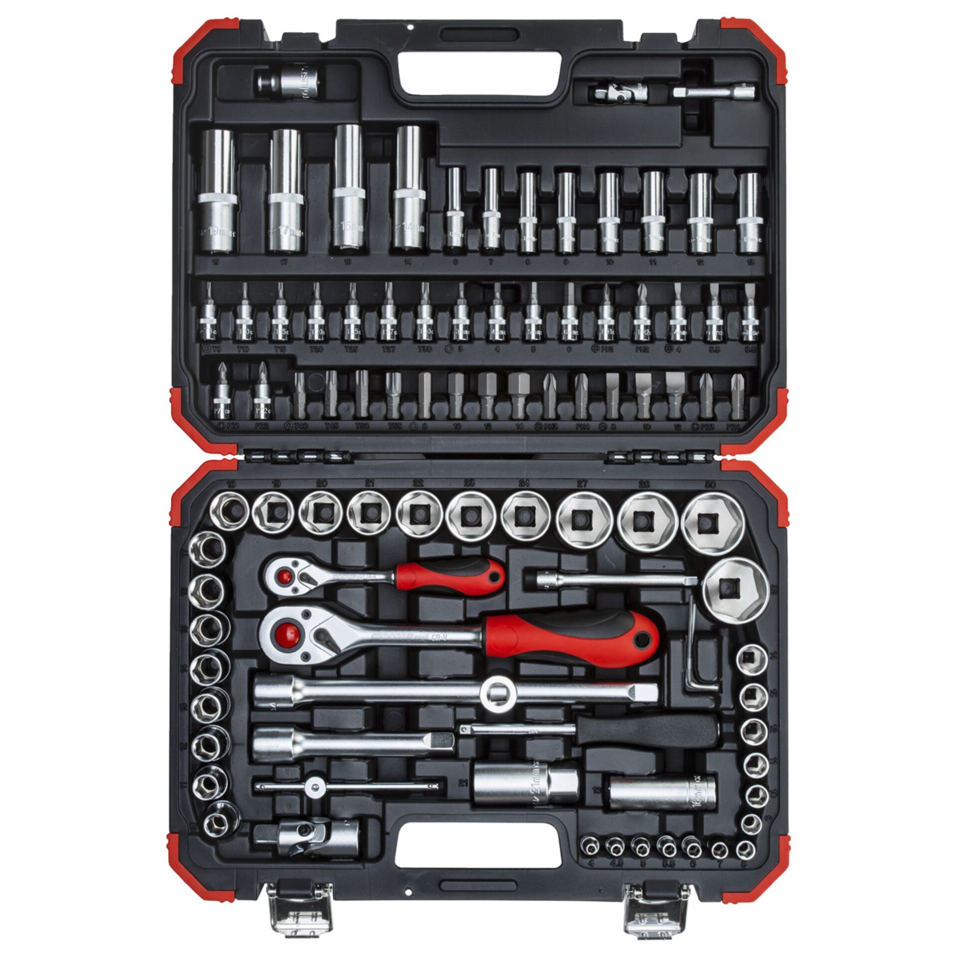 GEDORE red Steckschlüssel-Satz 1/4  + 1/2  94-teilig