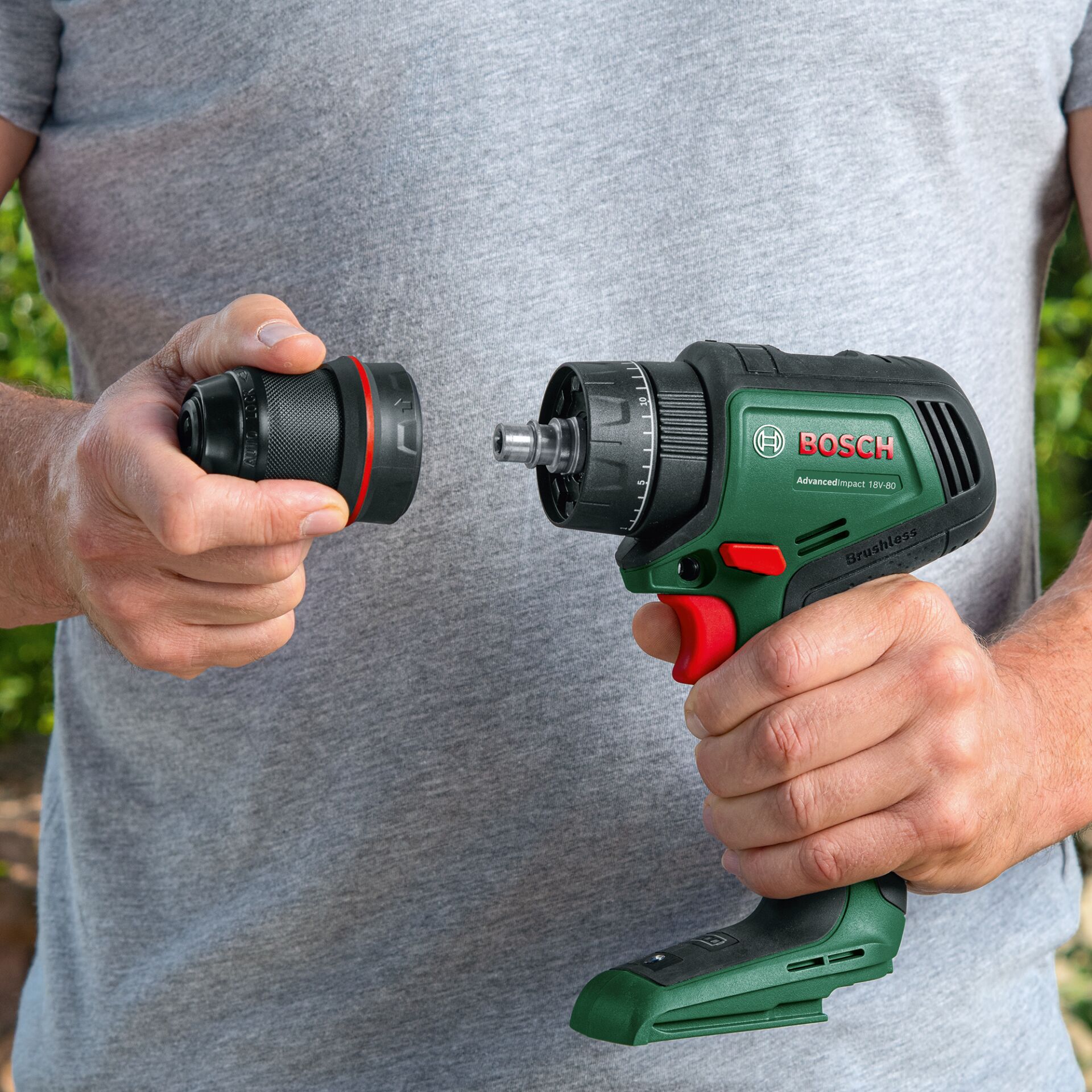 Bosch AdvancedImpact 18V Akku-Schlagbohrmaschine