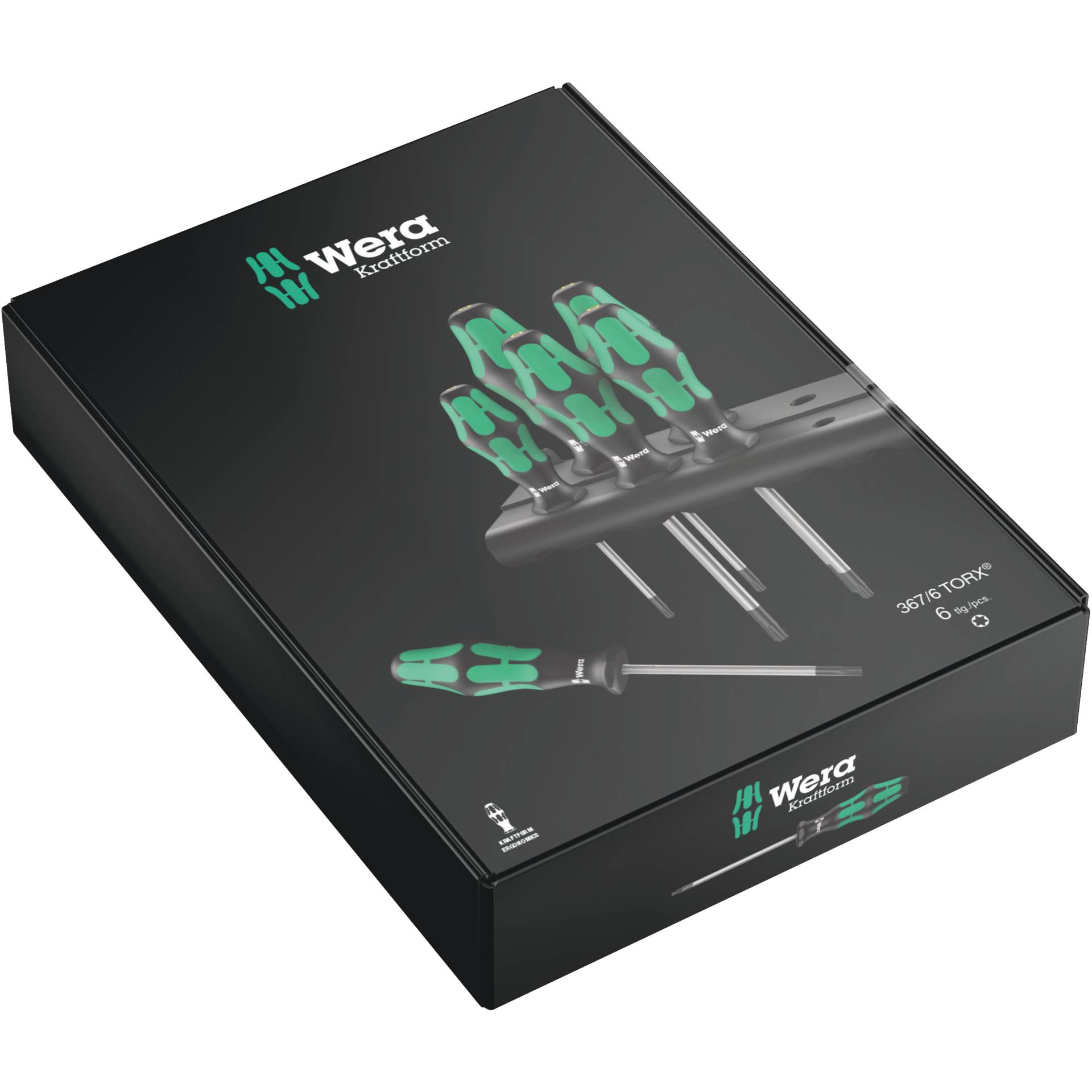 Wera 367/6 Rack Schraubendrehersatz