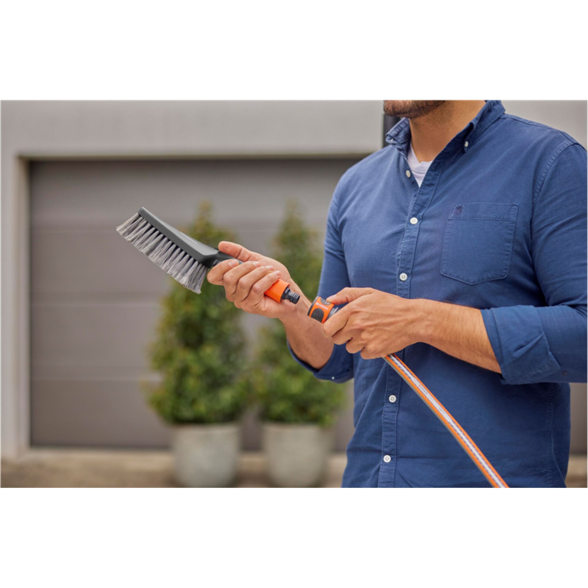 Gardena Cleansystem Wasch-Set Handbürste M soft