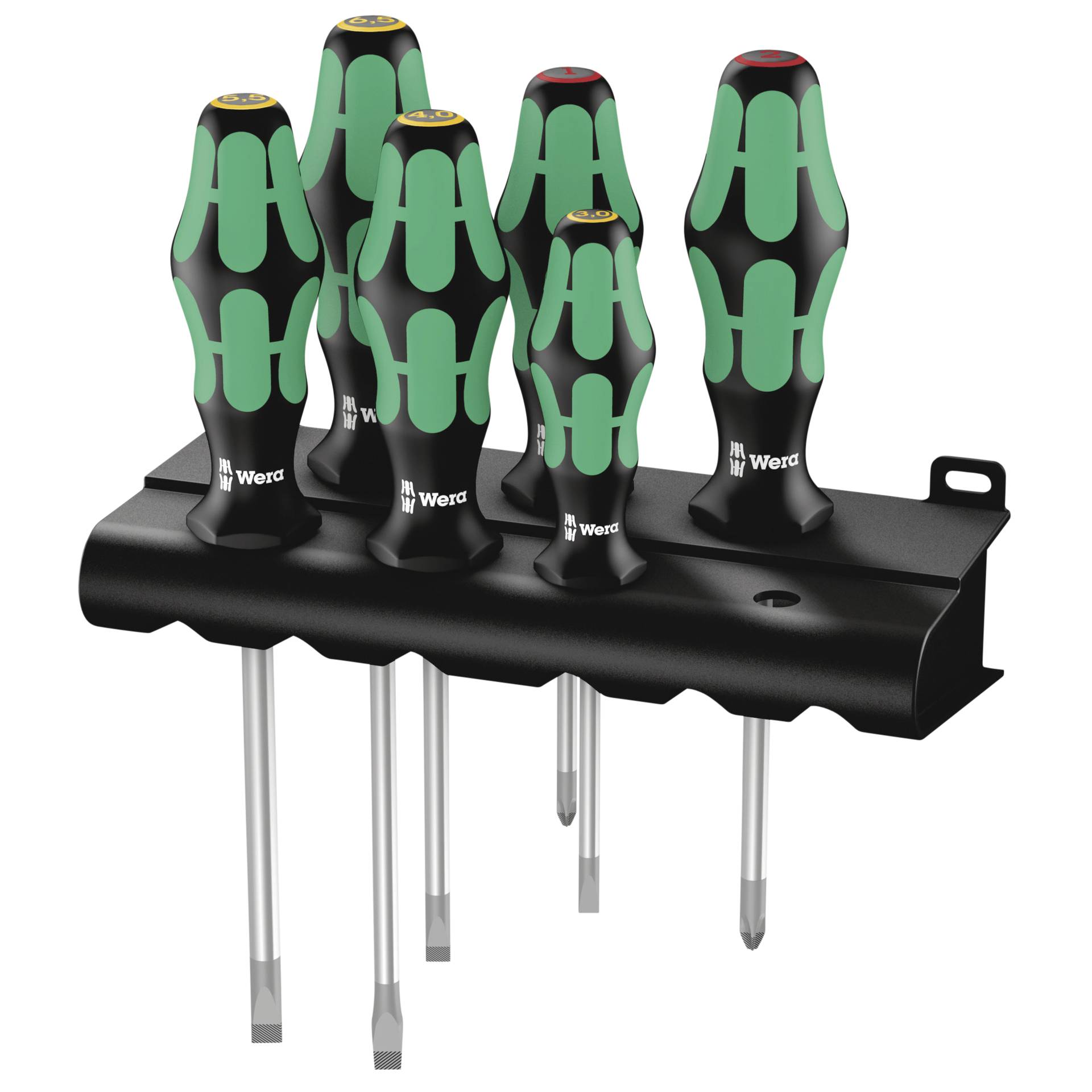 Wera 334/6 Kraftform Plus Lasertip Schraubendrehersatz