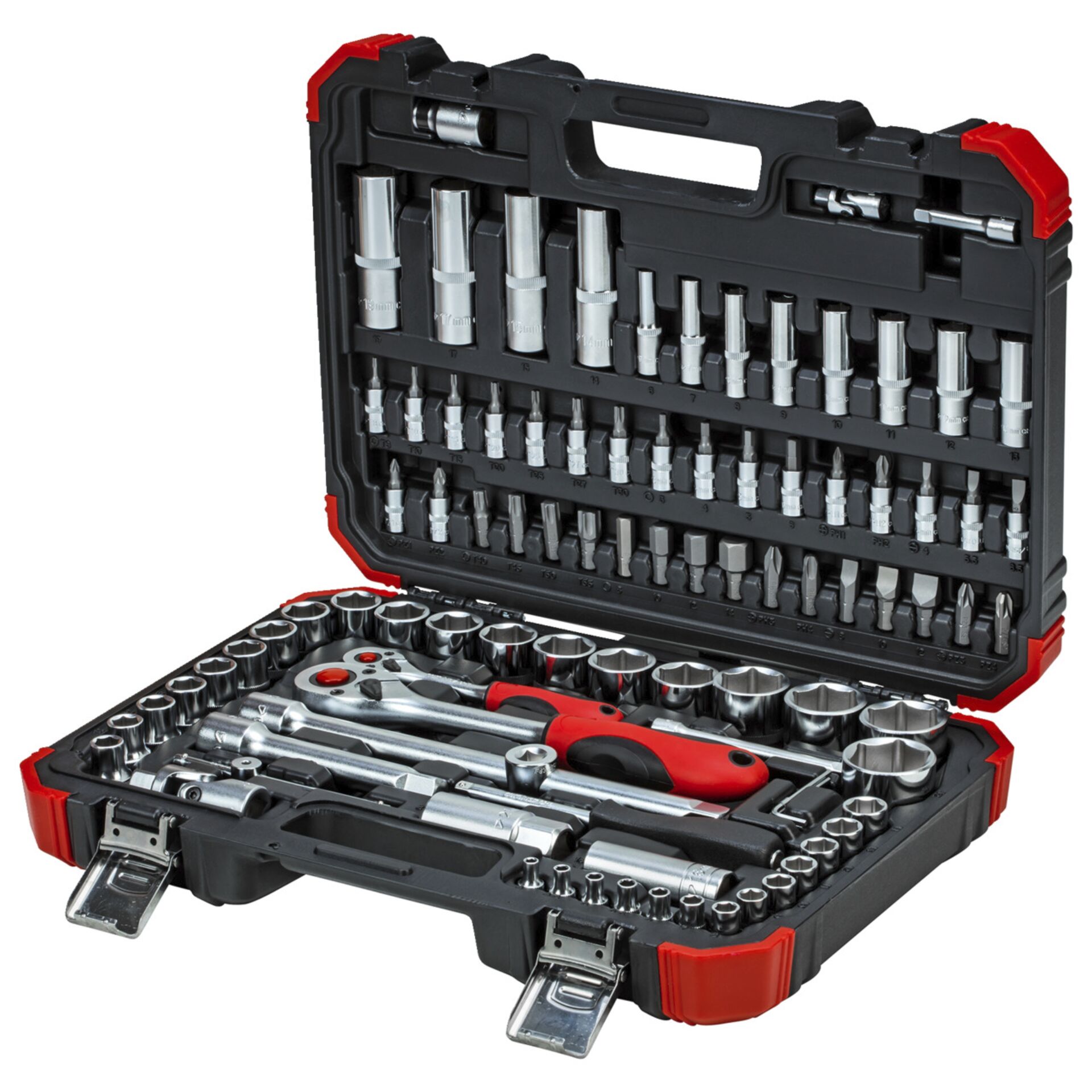 GEDORE red Steckschlüssel-Satz 1/4  + 1/2  94-teilig