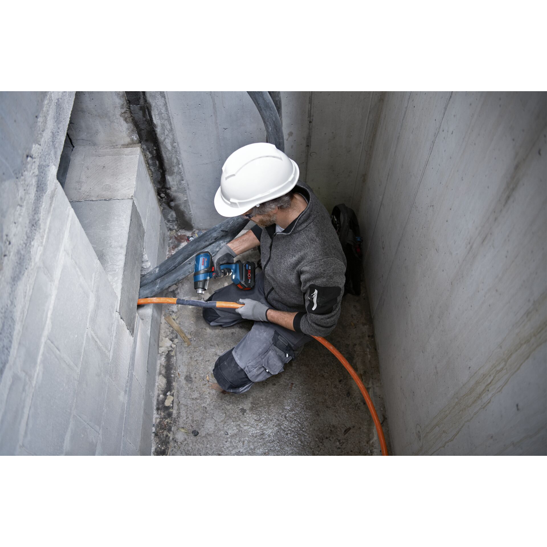 Bosch GHG 18V-50 Akku-Heißluftgebläse