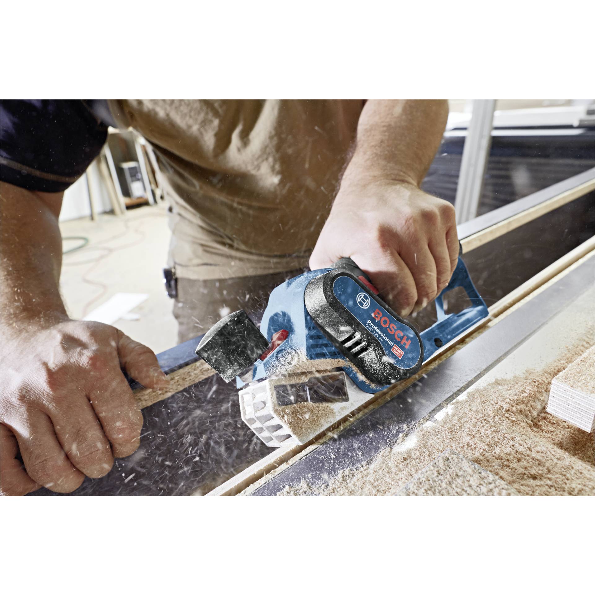 Bosch GHO 12V-20 Akku-Hobel