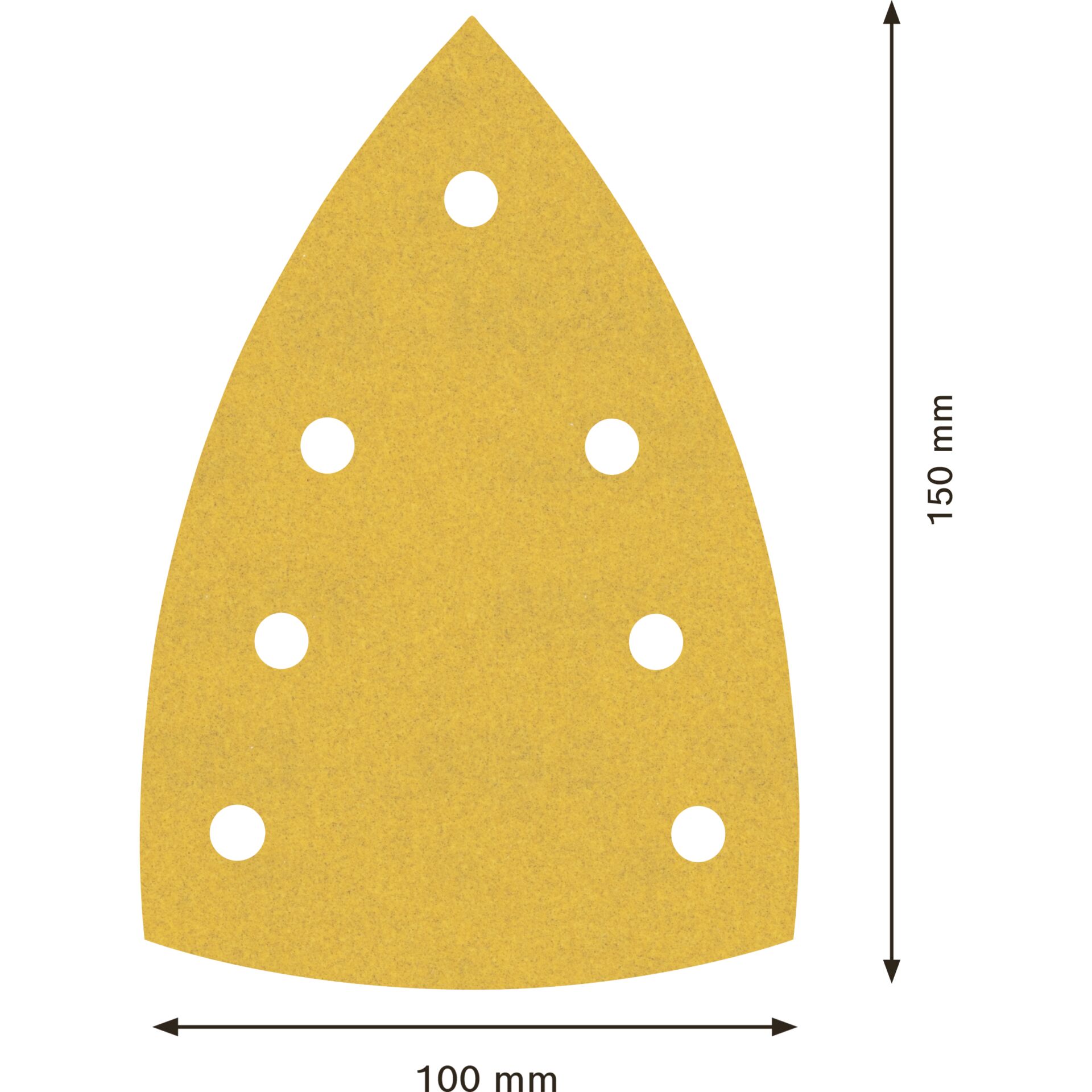 Bosch  Schleifblatt C470,100x150 mm,K240,10x