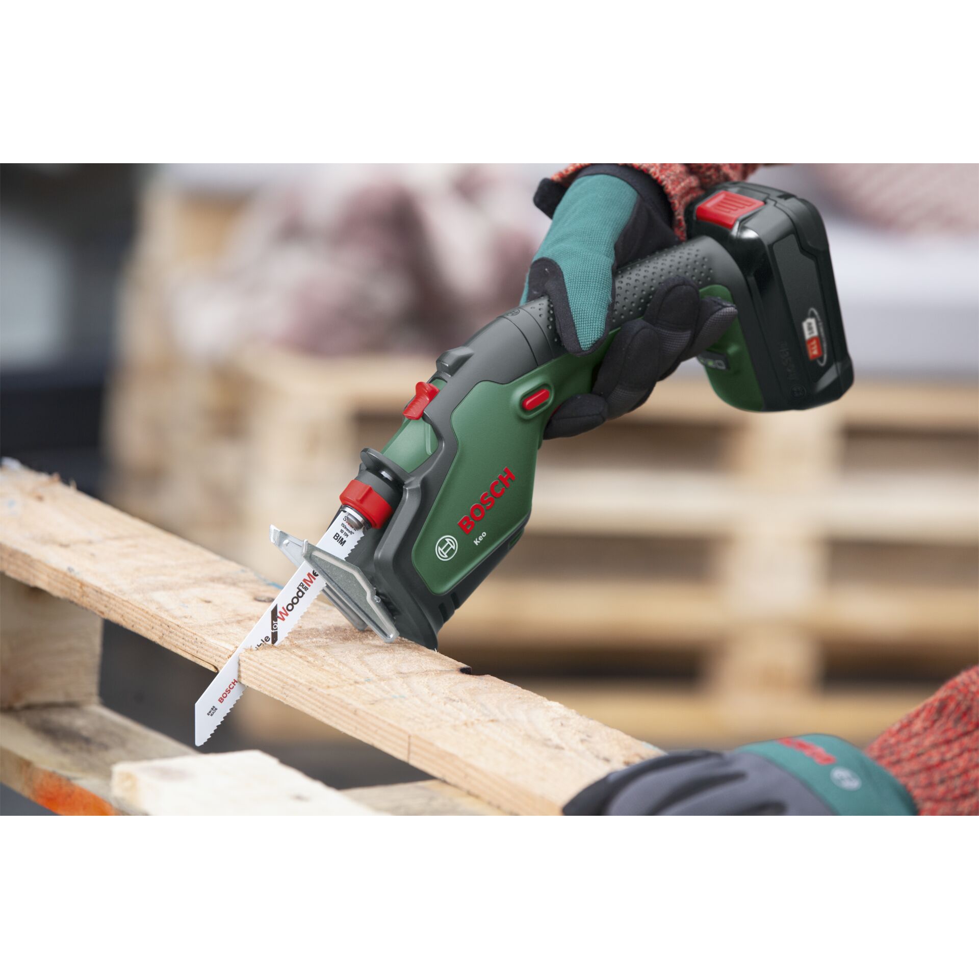 Bosch KEO 18V Akku-Astsäge