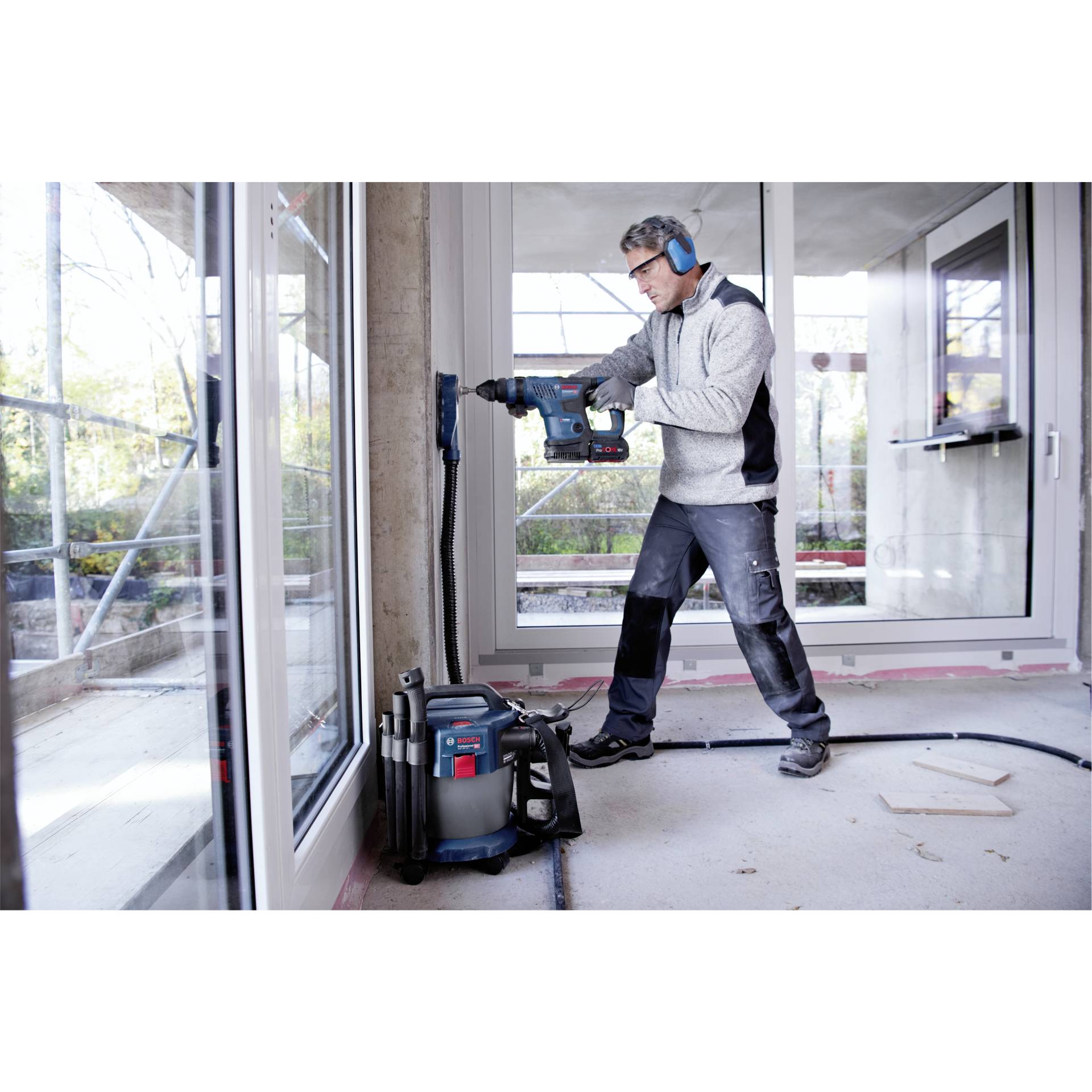 Bosch GBH 18V-34 CF Akku-Bohrhammer