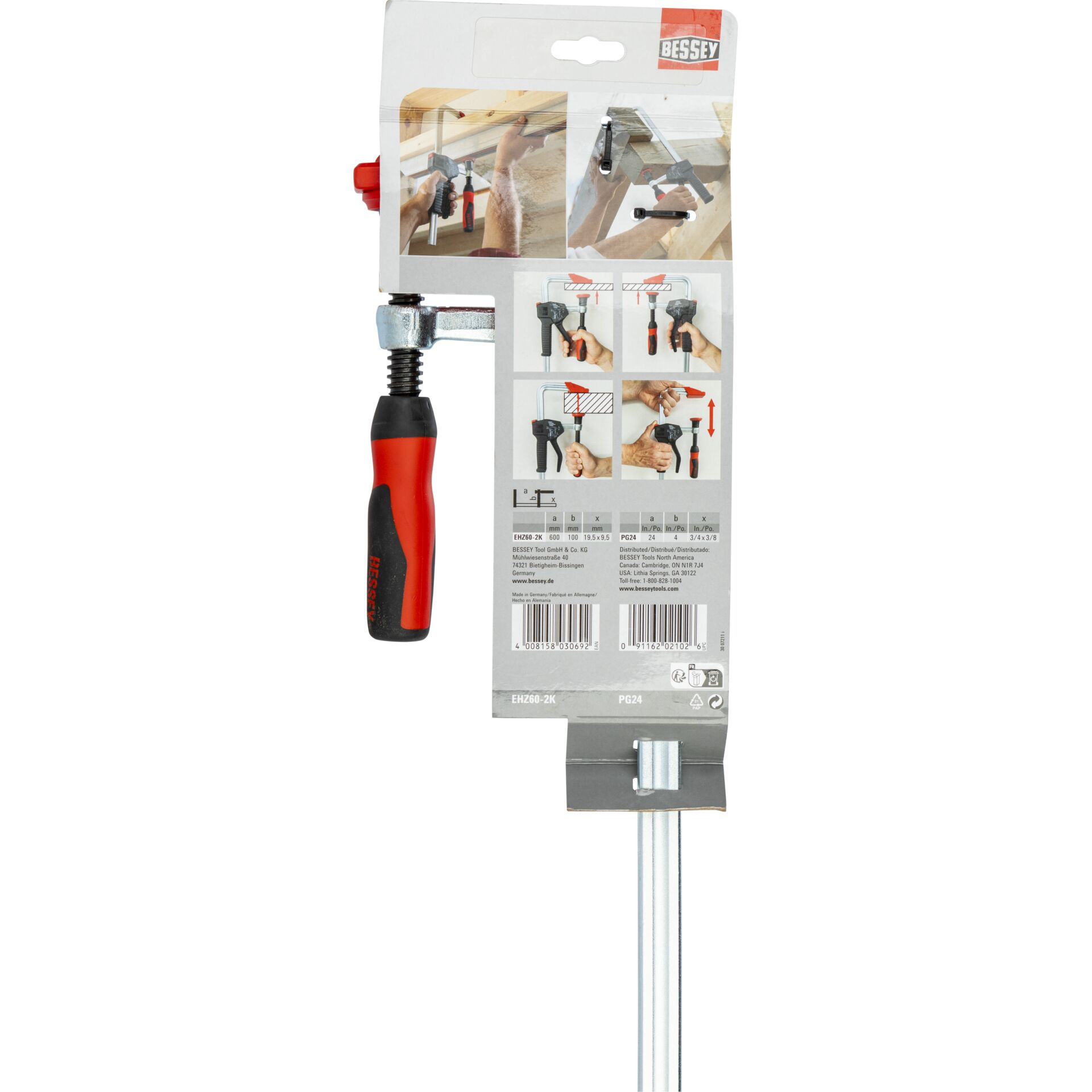 BESSEY  Einhandzwinge EHZ-2K 600/100