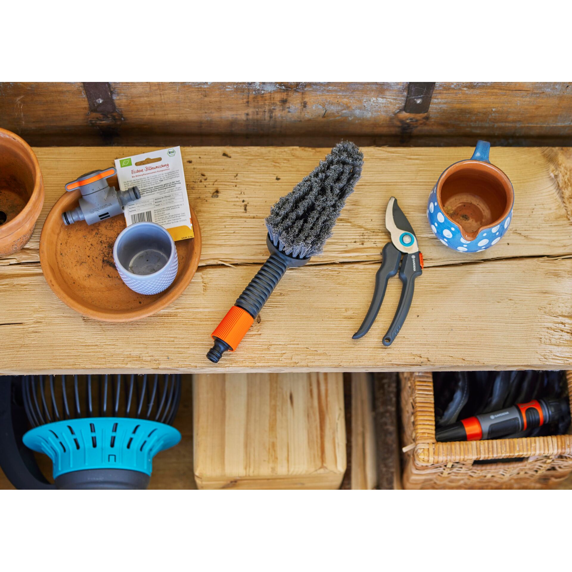 Gardena Cleansystem Wasch-Set Handbürste S soft