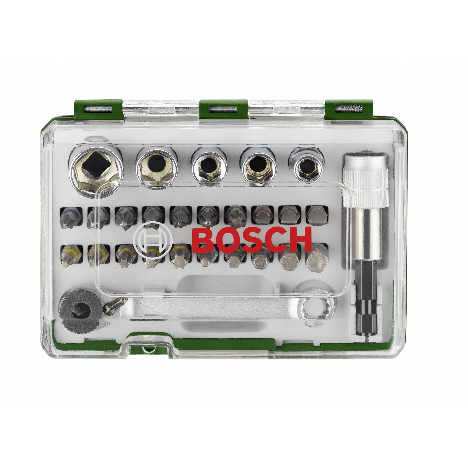 Bosch Prom 27-tlg. Schrauberbit- u.Ratschen-Set