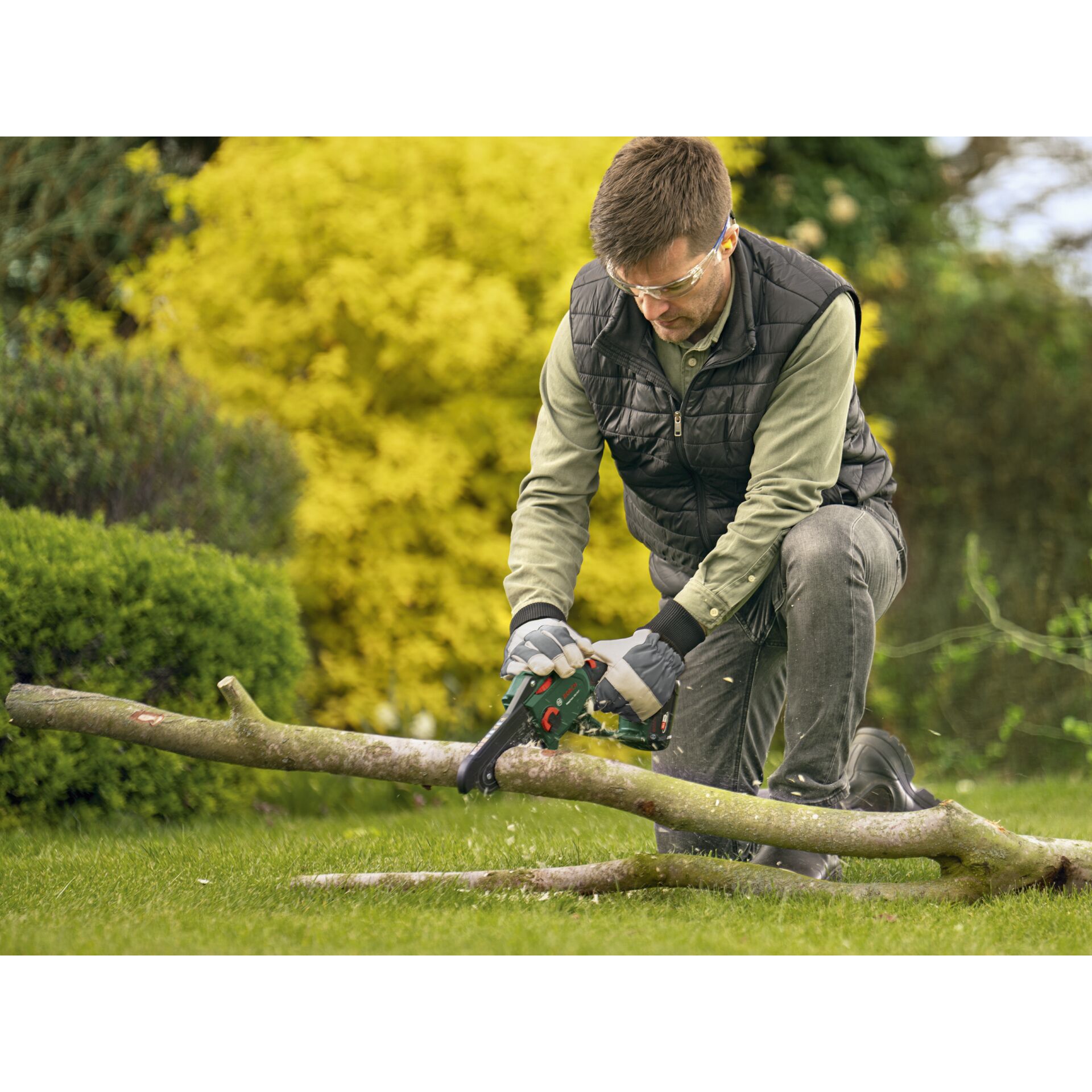 Bosch EasyChain 18V-15-7 solo Akku-Baumsäge