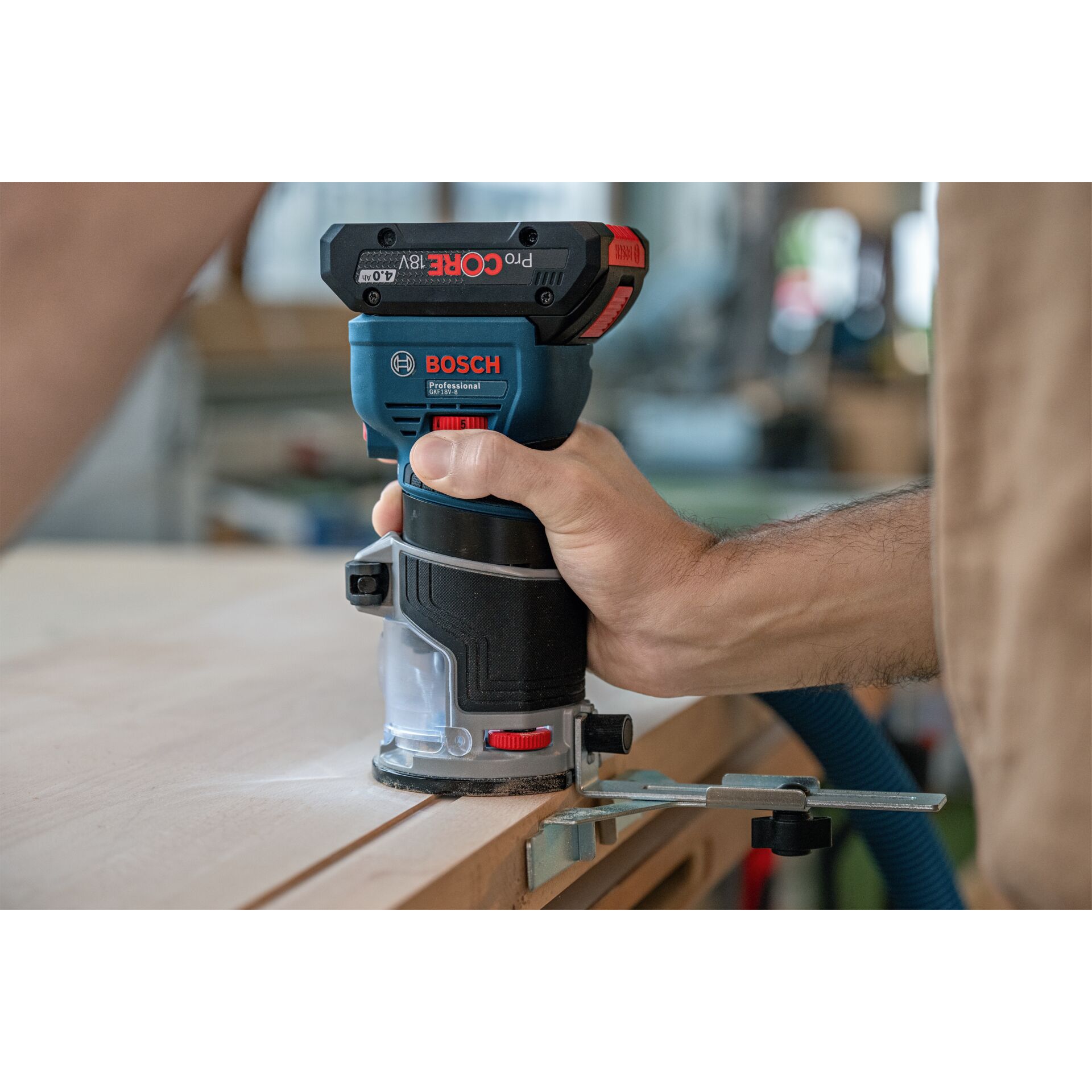Bosch GKF 18V-8 Akku-Kantenfräse