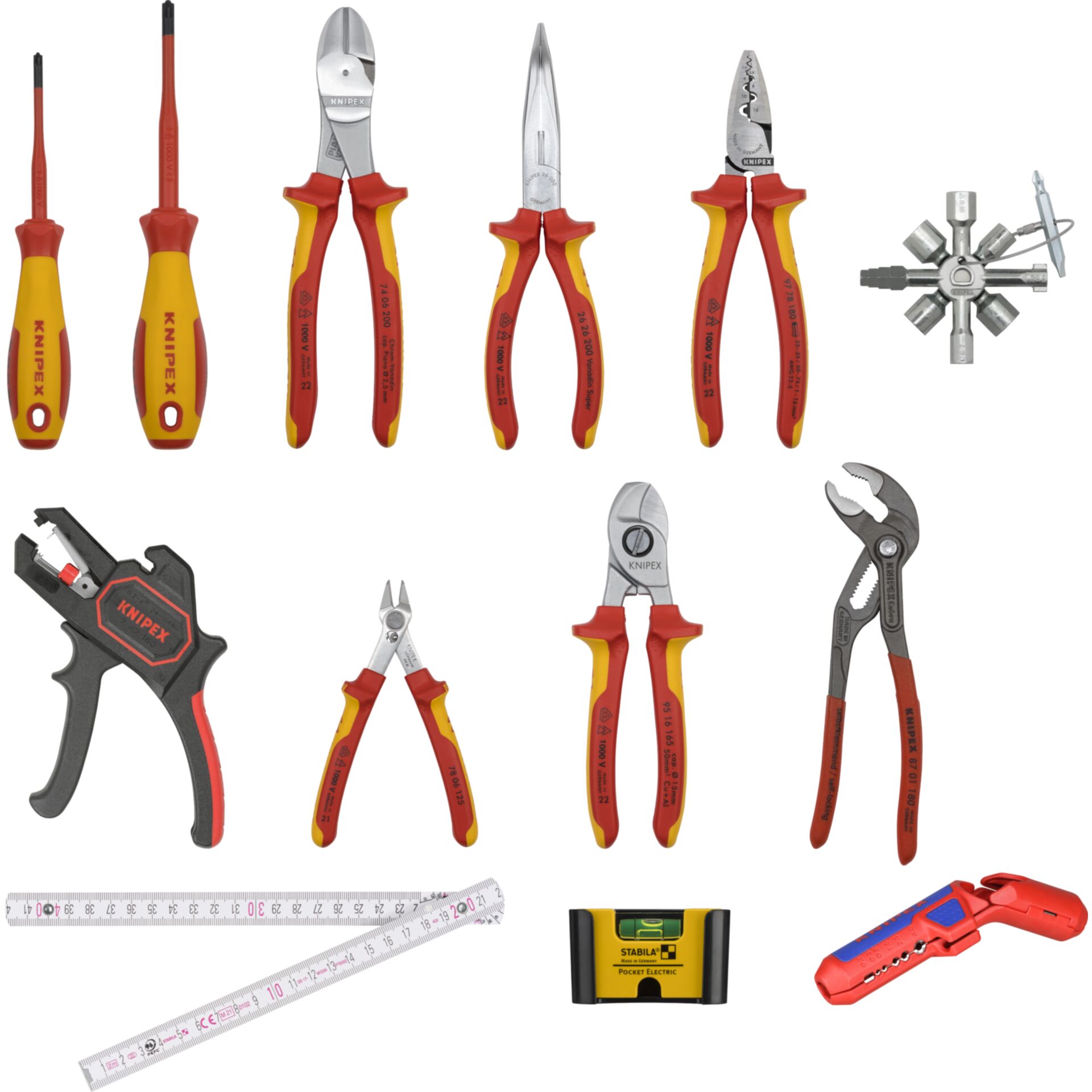 KNIPEX Erweiterungsset Elektro 2